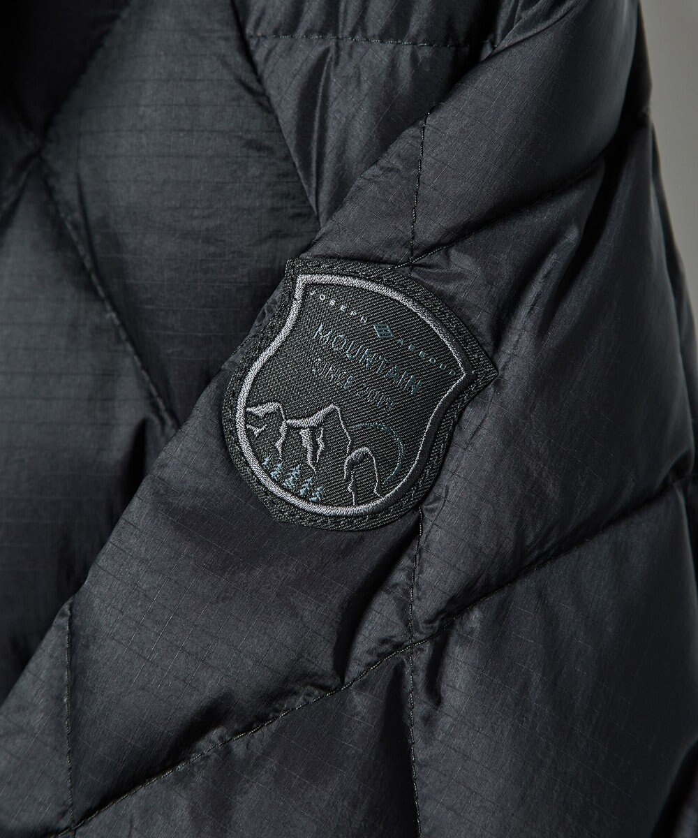 JOSEPH ABBOUD MOUNTAIN 【軽量/撥水】 フーデットキルティング ダウンブルゾン 