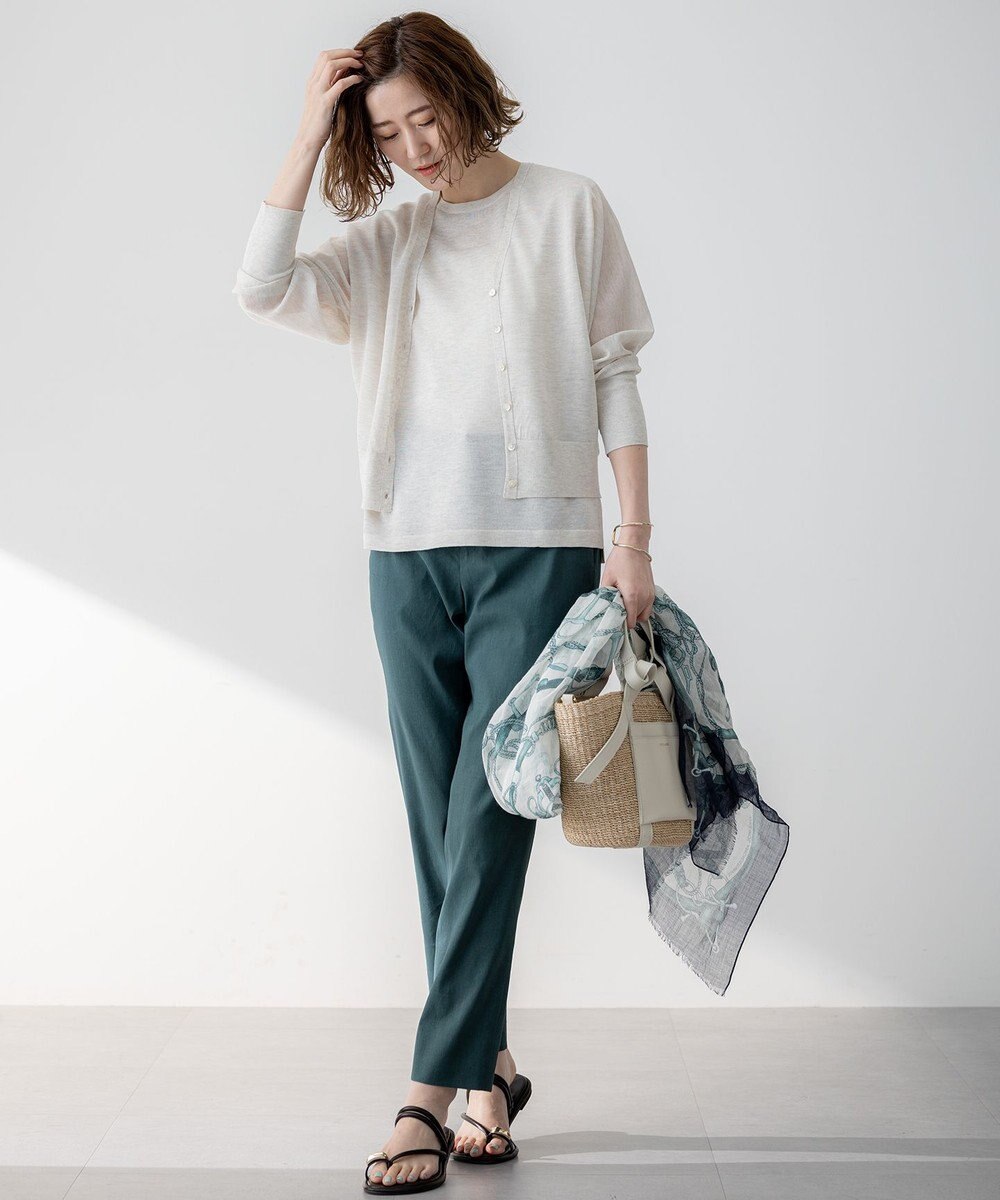 23区 スカーフプリント ストール 