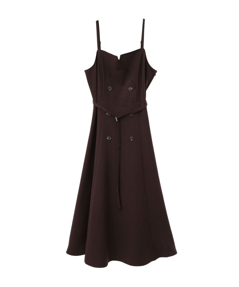 earth music&ecology トレンチ風キャミワンピース 