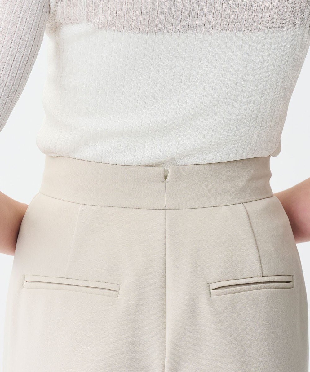 uncrave ラスターシアーニット ワイドリブトップス 