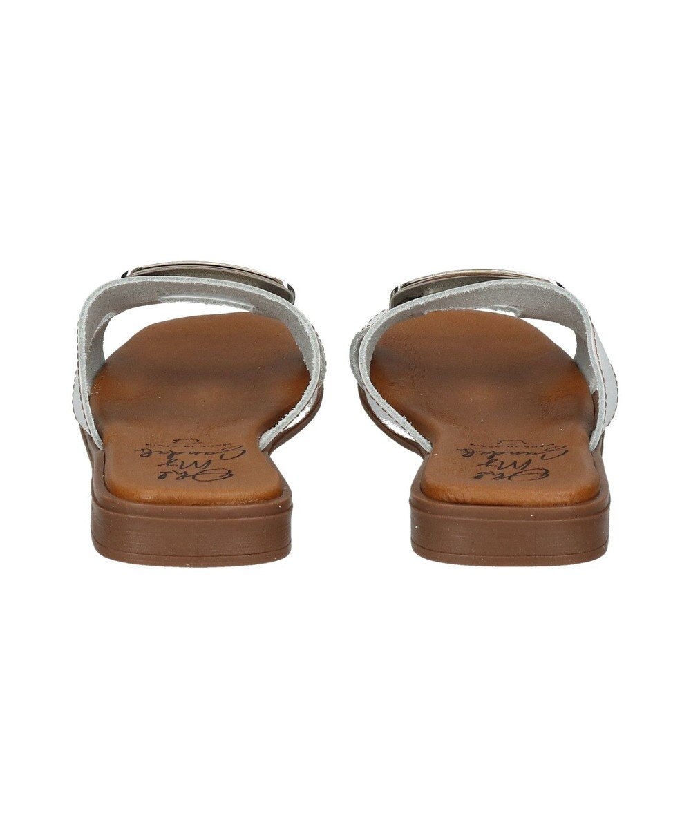 INTER-CHAUSSURES 【Oh my Sandals】メタルバックルフラットサンダル 