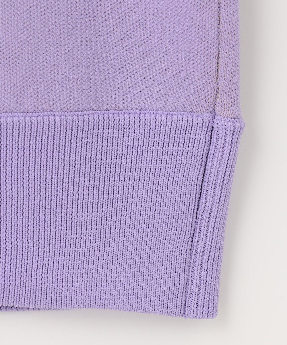 PW CIRCULUS 【MEN】【洗える/イージーケア】ロゴ カラーニット 