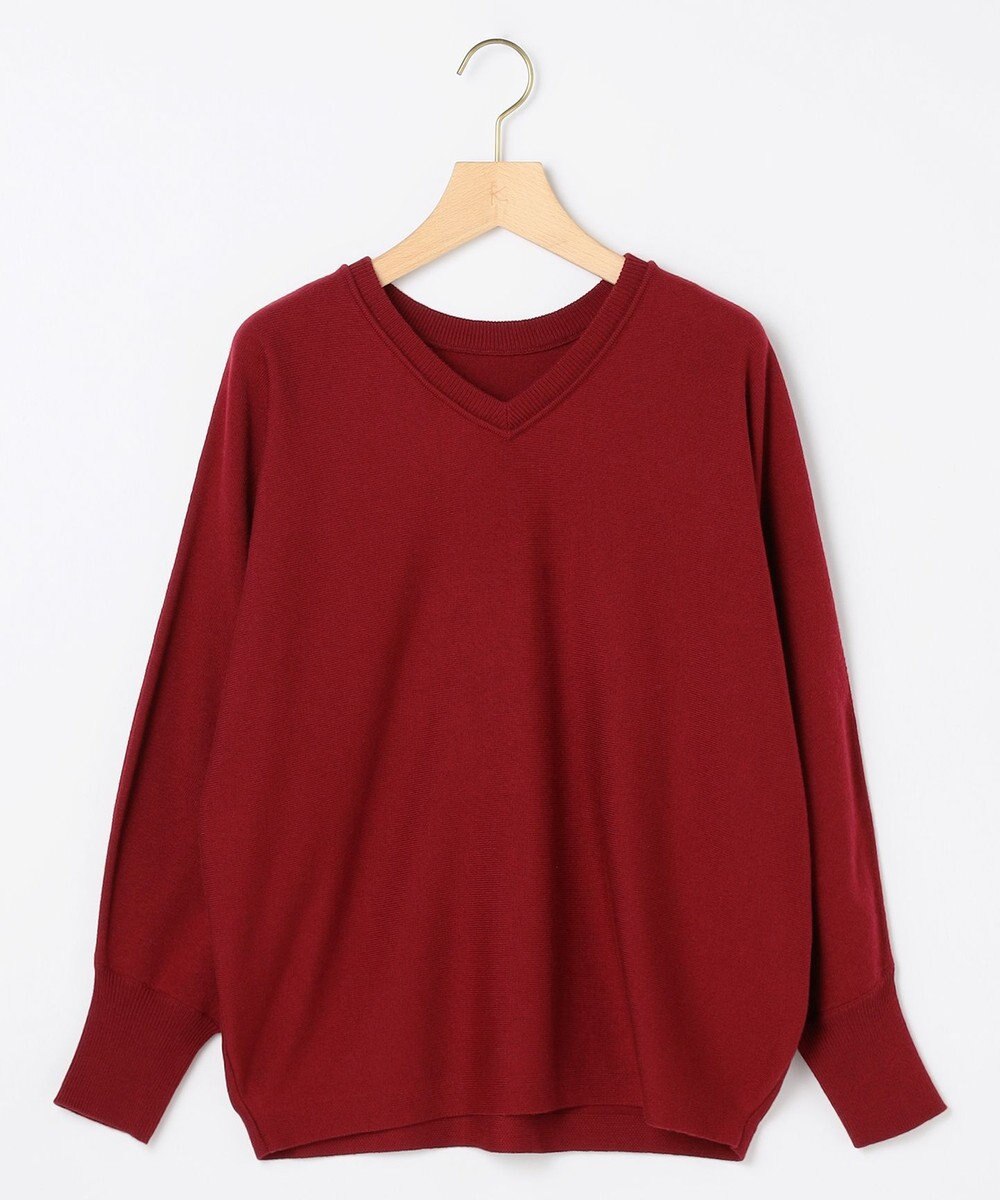 組曲 S 【前後着用可】ニューシックニットＶネック プルオーバー 