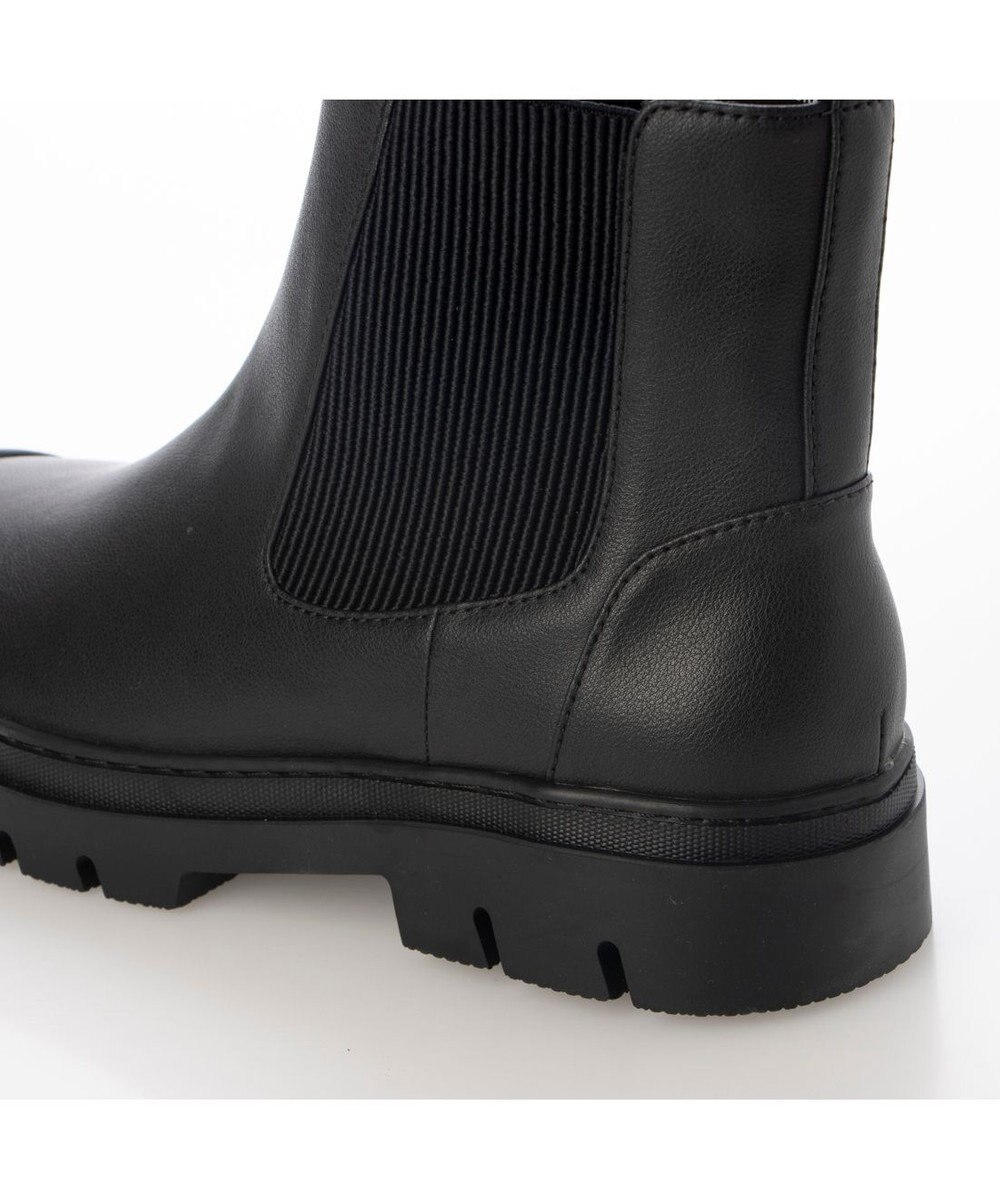 ing <ing>【レイン対応】ラバートゥサイドゴアブーツ 