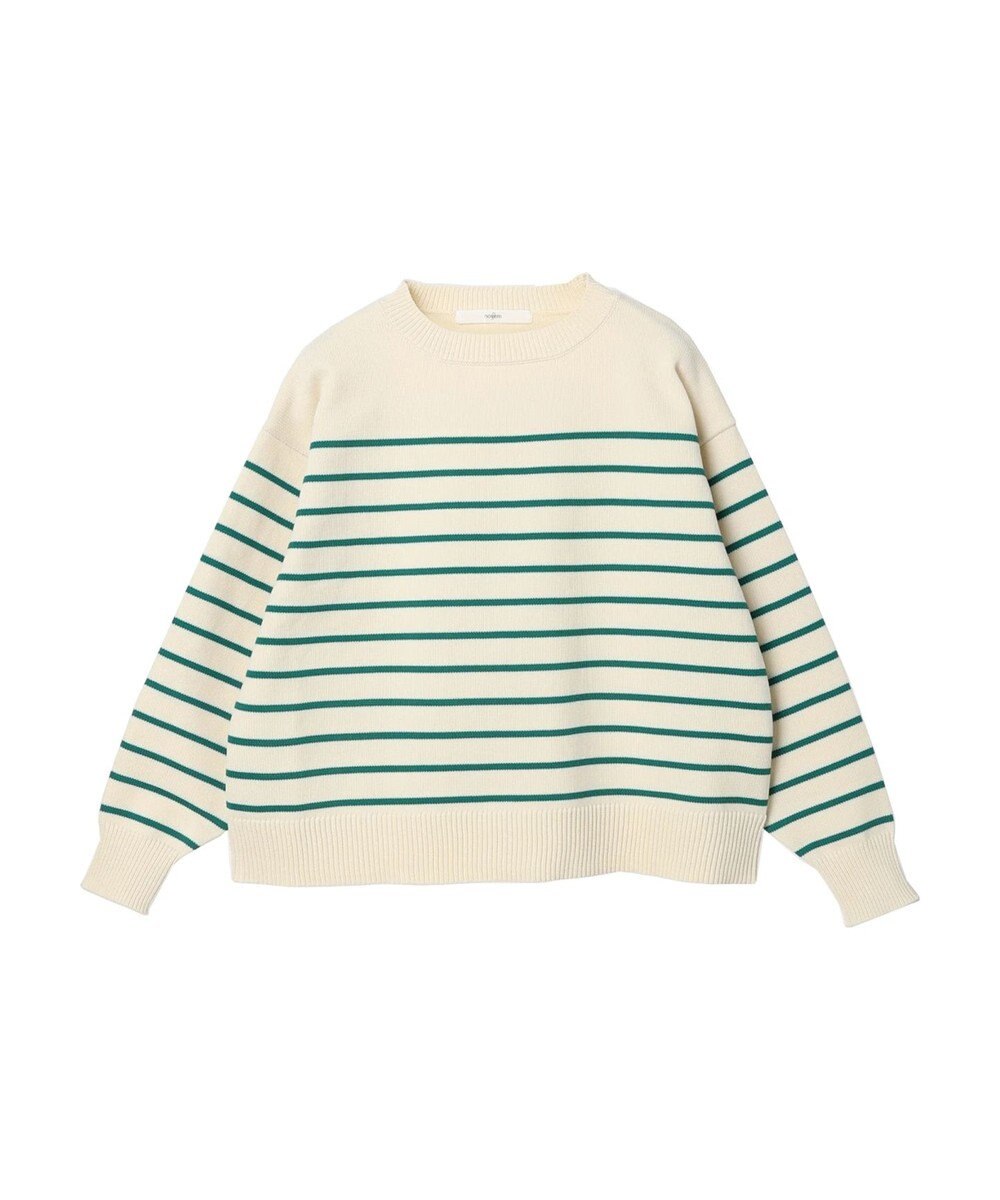 Green Parks ・ｎｏｖｅｍ９　ボーダーエアーニットプルオーバー 