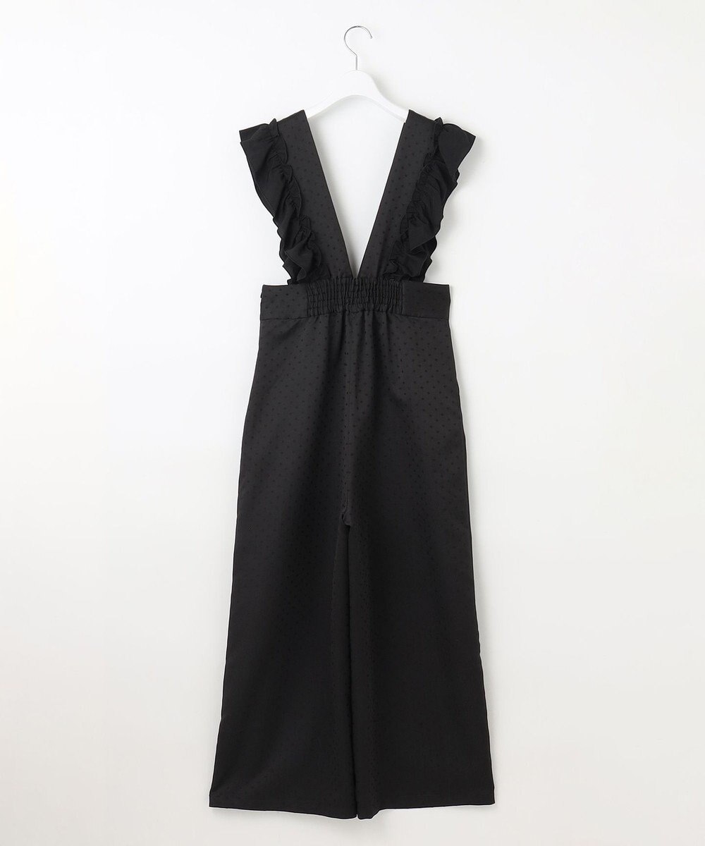 Feroux 【大好評につき追加生産決定！】フリルショルダードット サロペット 