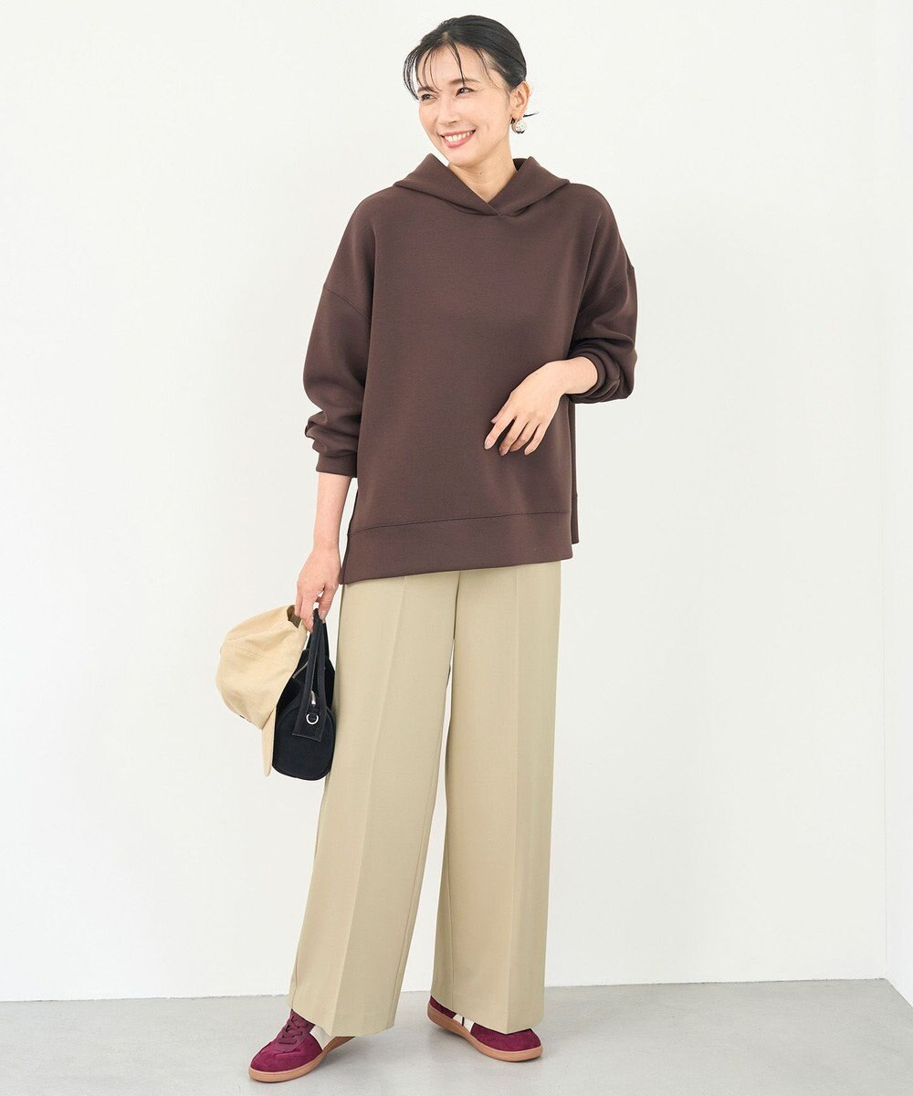 UNFILO BEAUTY FORM JERSEY サイドZIP フーディ 