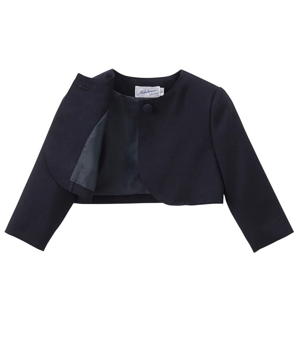MIKI HOUSE HOT BISCUITS 【ミキハウス】【95-130cm】 ウール素材のボレロ 