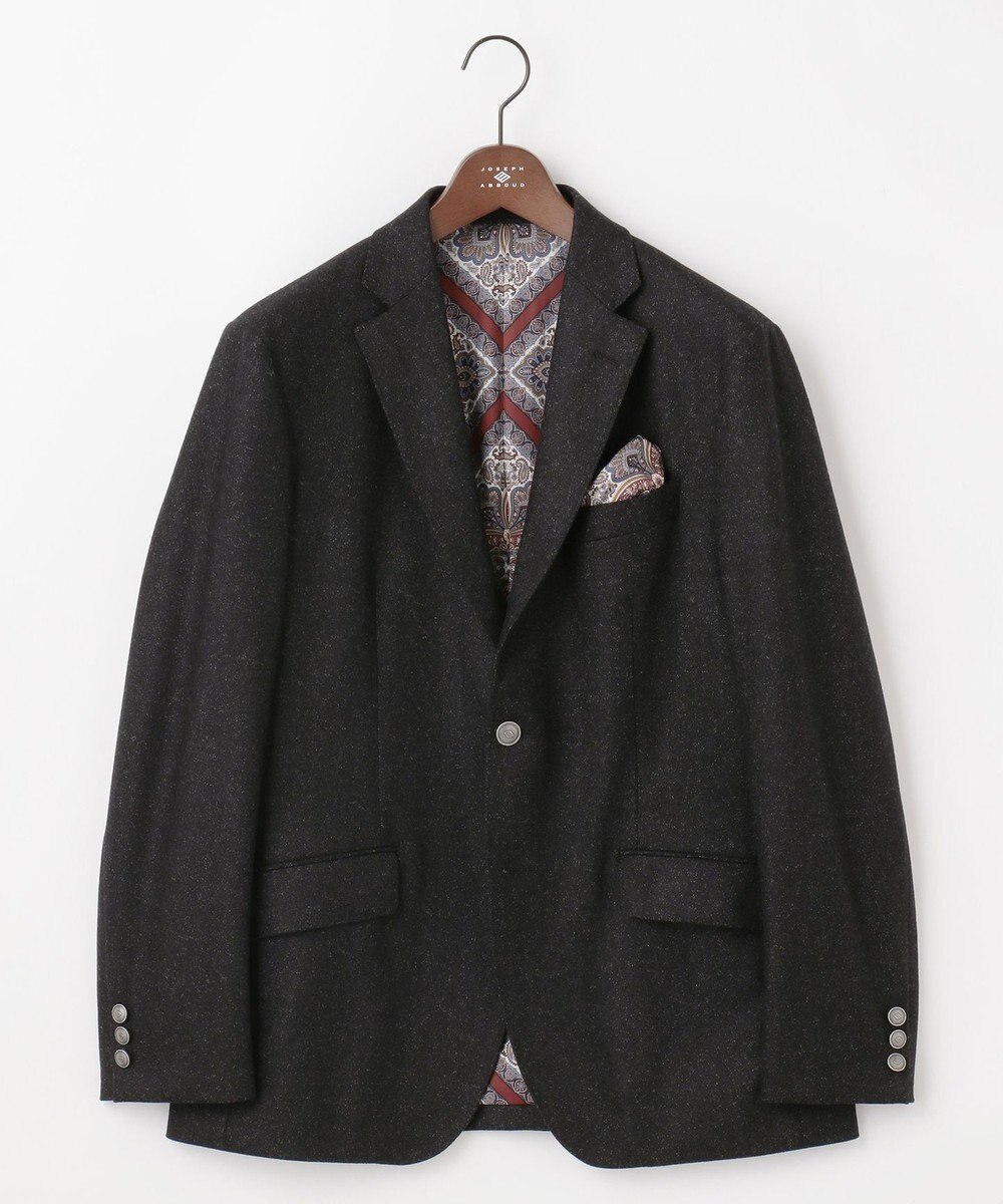 JOSEPH ABBOUD 【キングサイズ・ソフト/JAPANファブリック/LIBERTY柄裏地】ムリネフランネル ジャケット 
