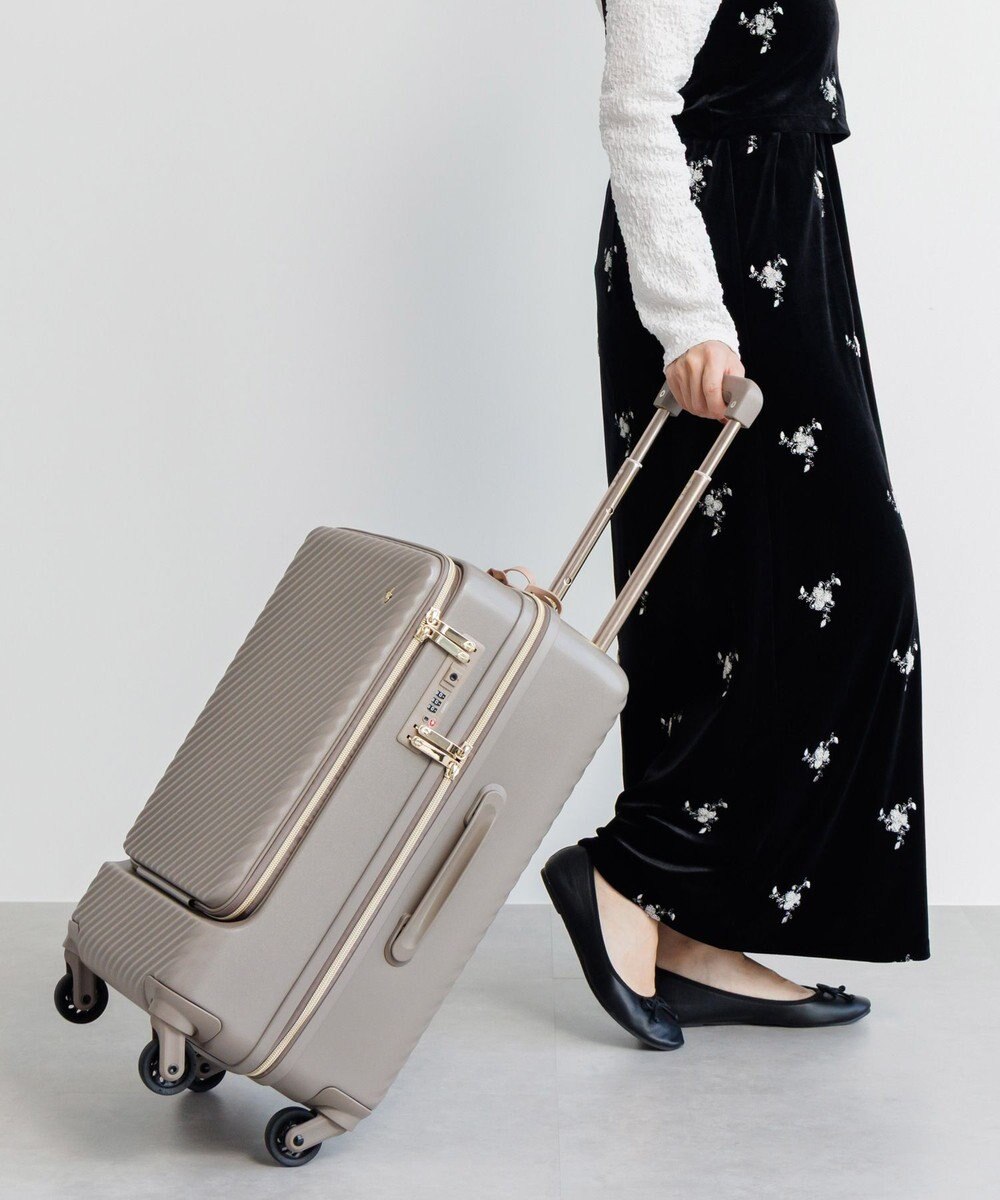 ACE BAGS & LUGGAGE Jewelna Rose HaNT ×Jewelna Rose コラボ スーツケース 機内持ち込み フロントオープン 34L 06820 ジュエルナローズ 