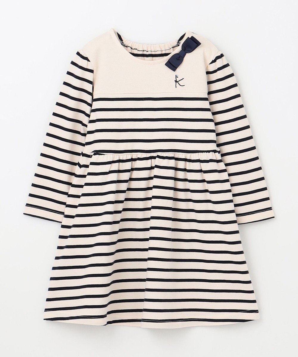 組曲 KIDS 【110-140㎝】ボーダー ワンピース 