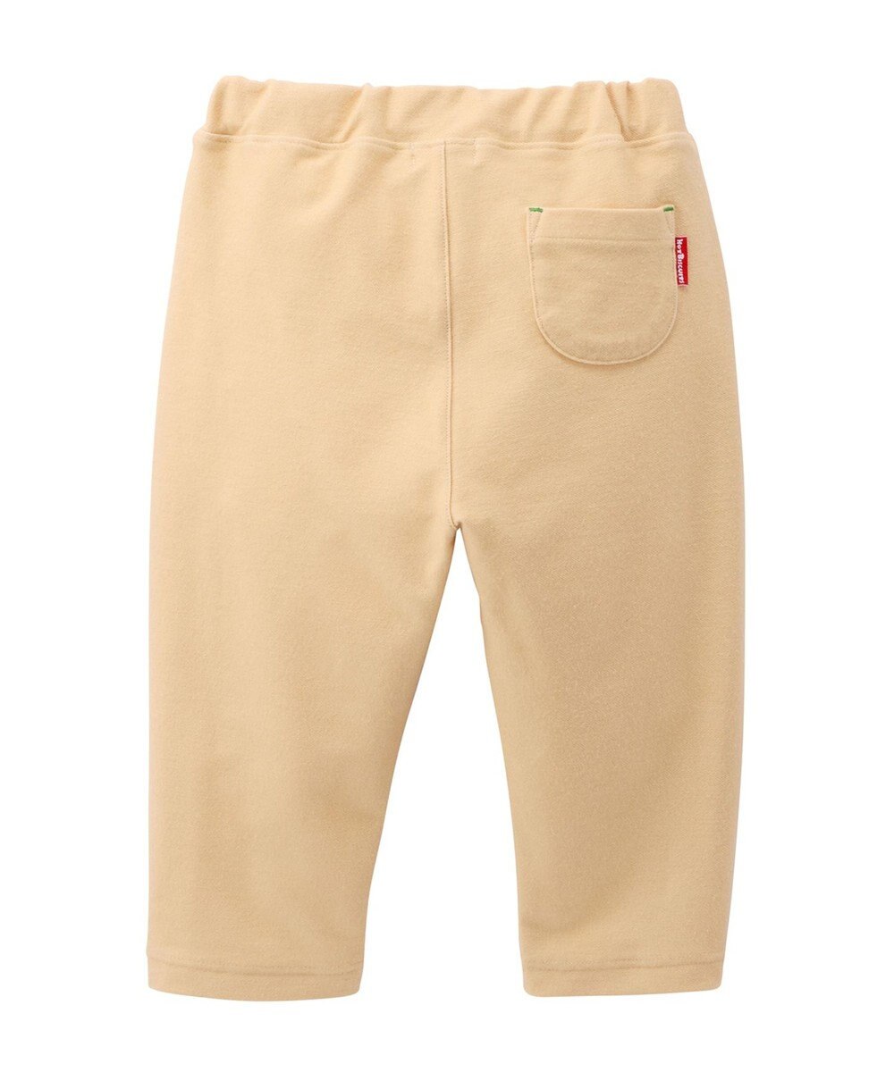 MIKI HOUSE HOT BISCUITS 【80-120cm】 パステルロゴ ストレッチパンツ 