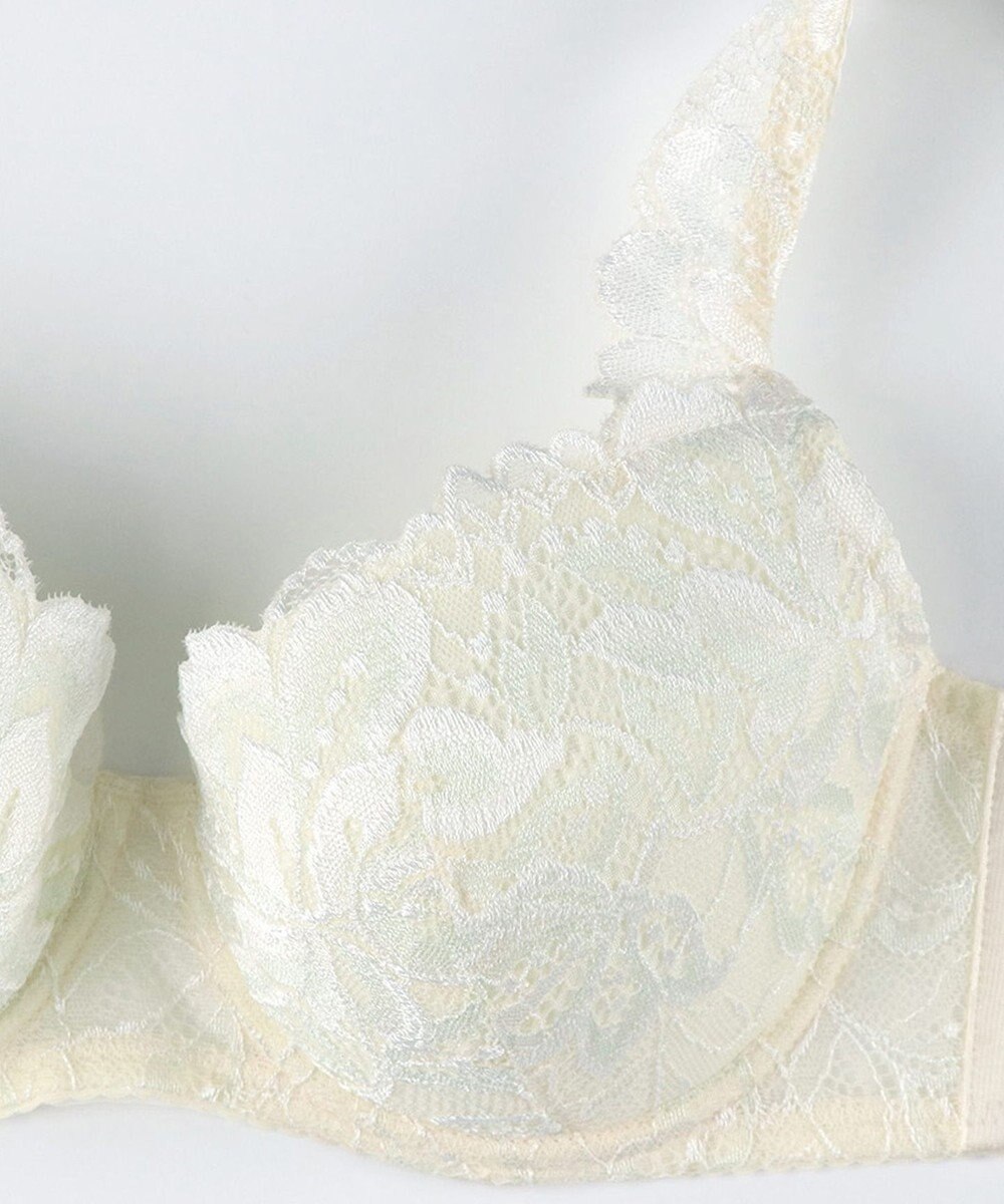 Wing ブラジャー Wing Lesiage 包みこむようなフィット感 安定感のあるつけごこち 肩にくいこみにくい ブラ PB3010 ウイング／ワコール 