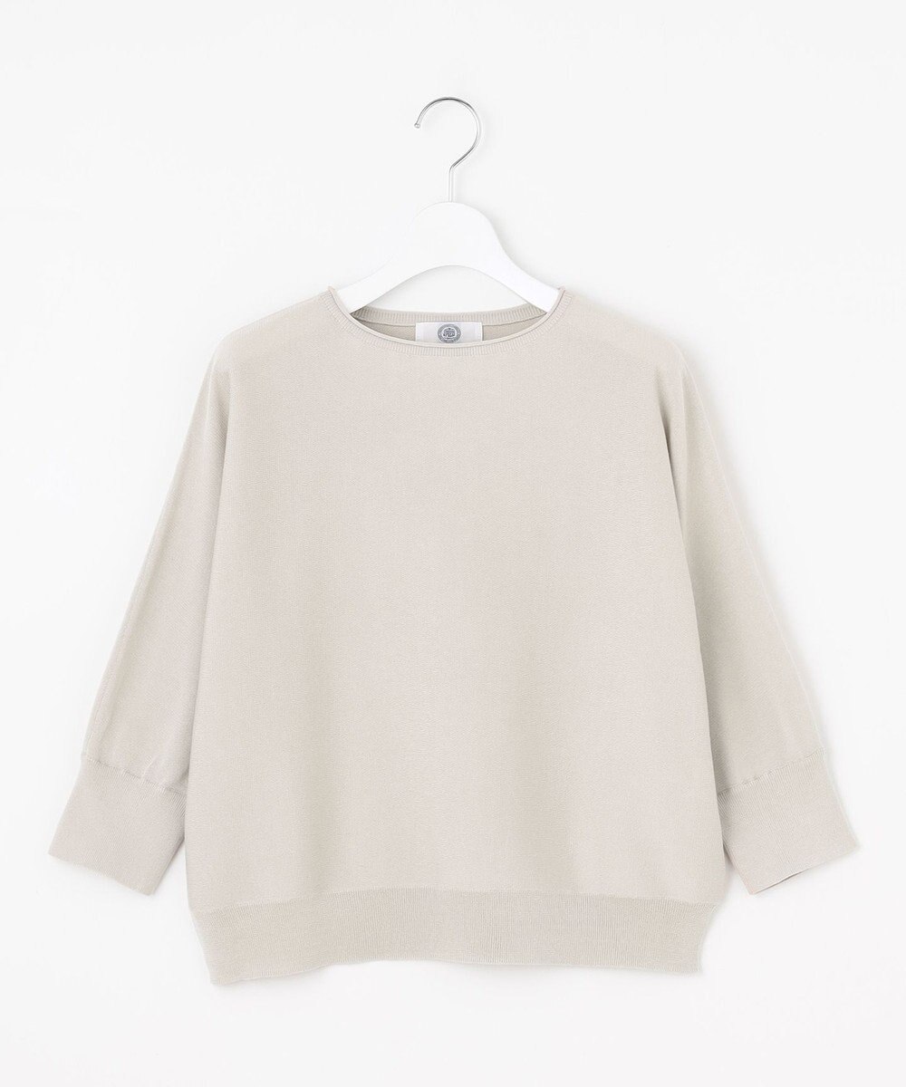 J.PRESS LADIES S 【WEB限定カラーあり・洗える・抗菌防臭】COTTON POLYESTER ドルマンスリーブ ニット 