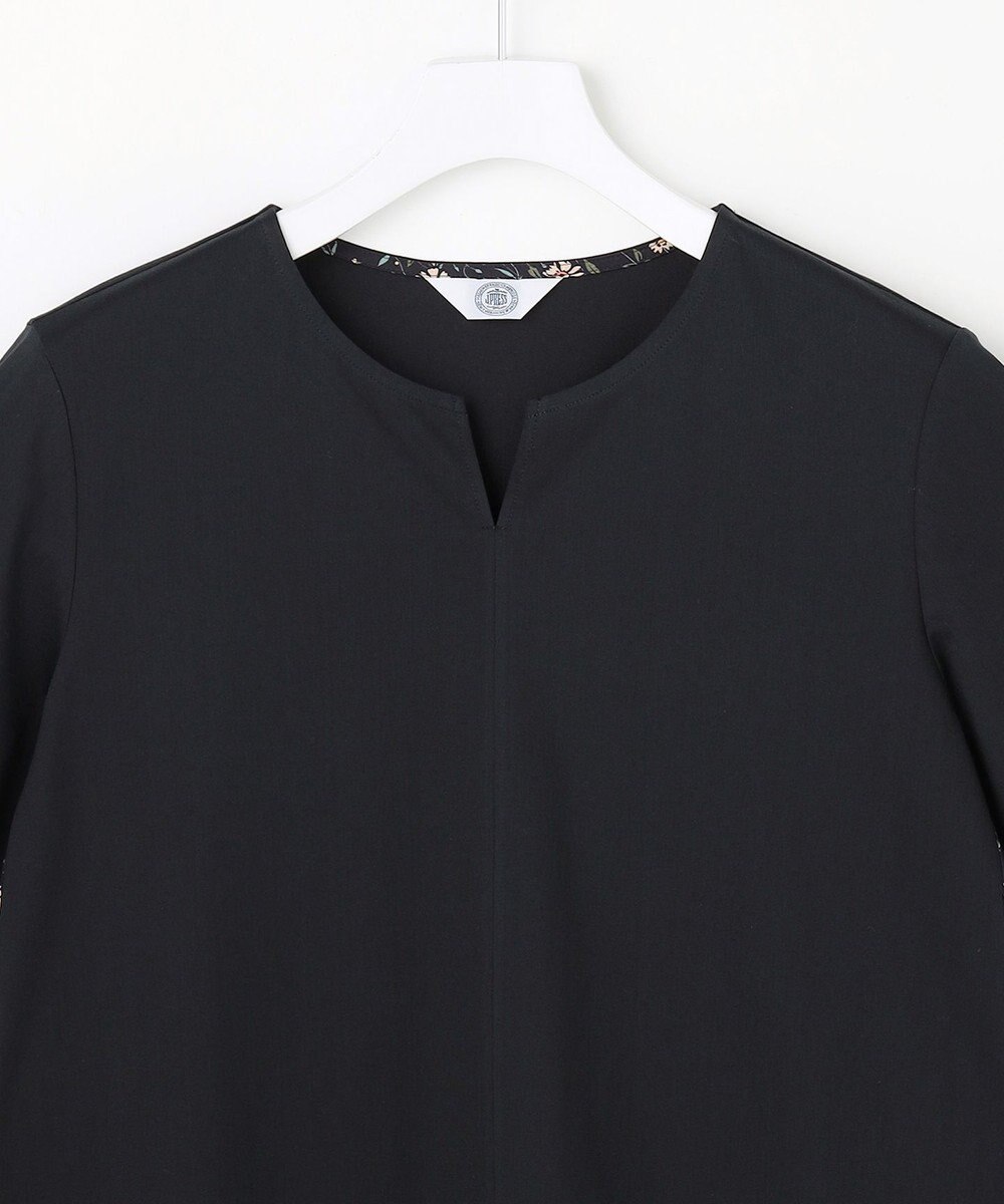 J.PRESS LADIES S 【一枚で着映え】LIBERTYコンビ バックデザイン カットソー 