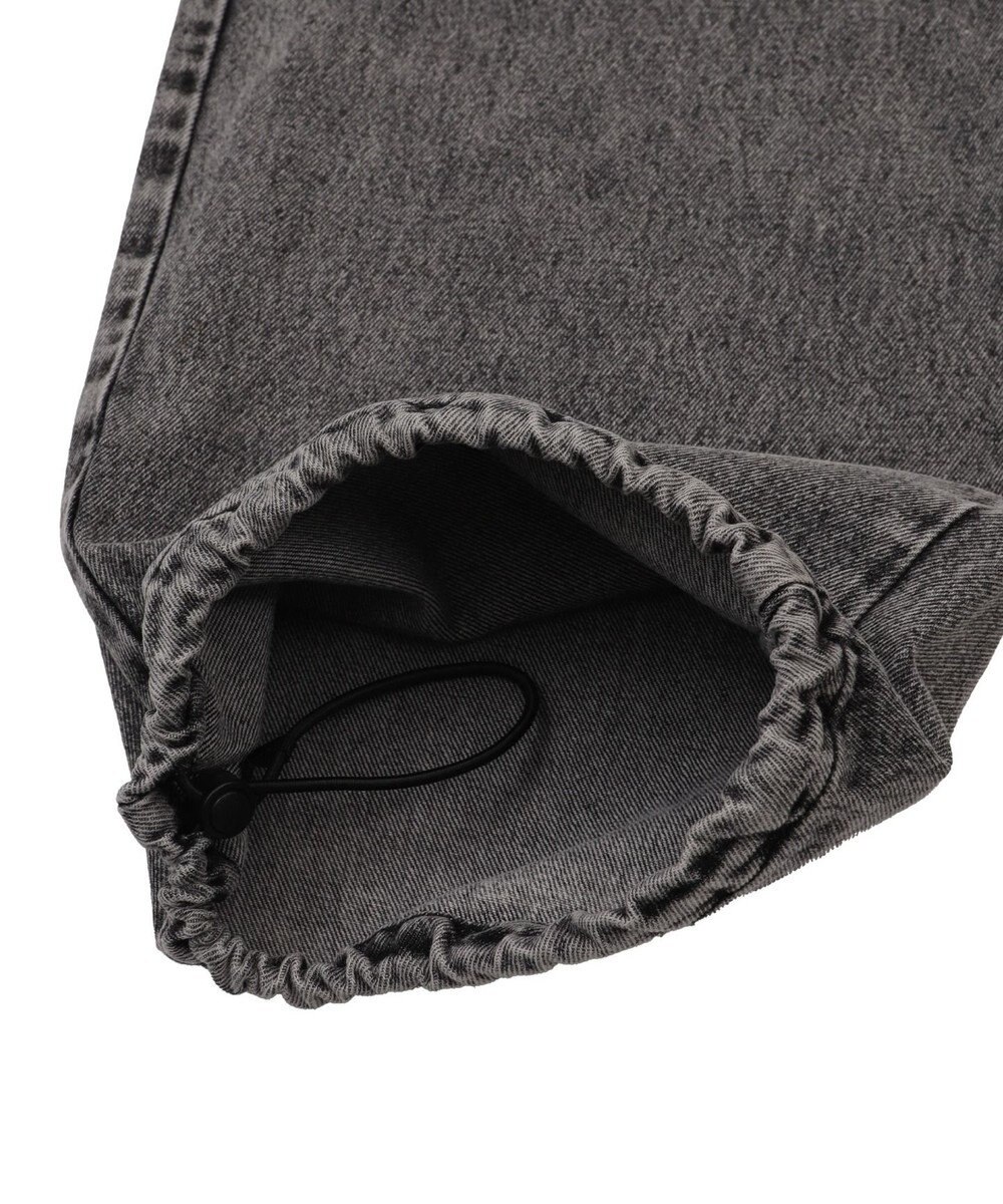 WEGO 【ユニセックス着用ITEM/MLサイズ展開/ウエストゴム】ボクサードッキングデニムパンツ 