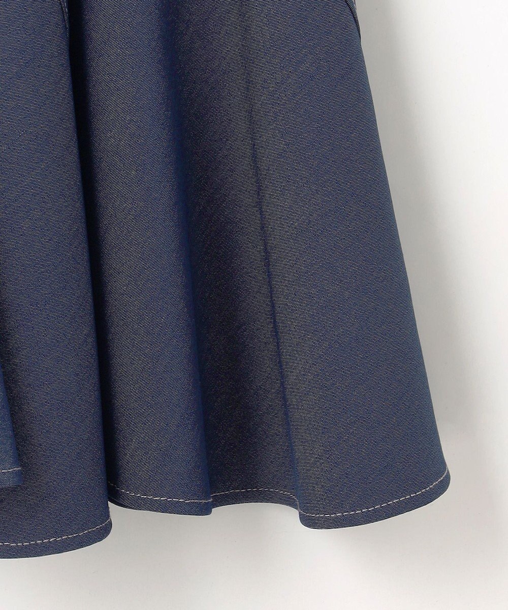 ANY SIS S 【洗える】デニムライクエスカルゴ スカート 