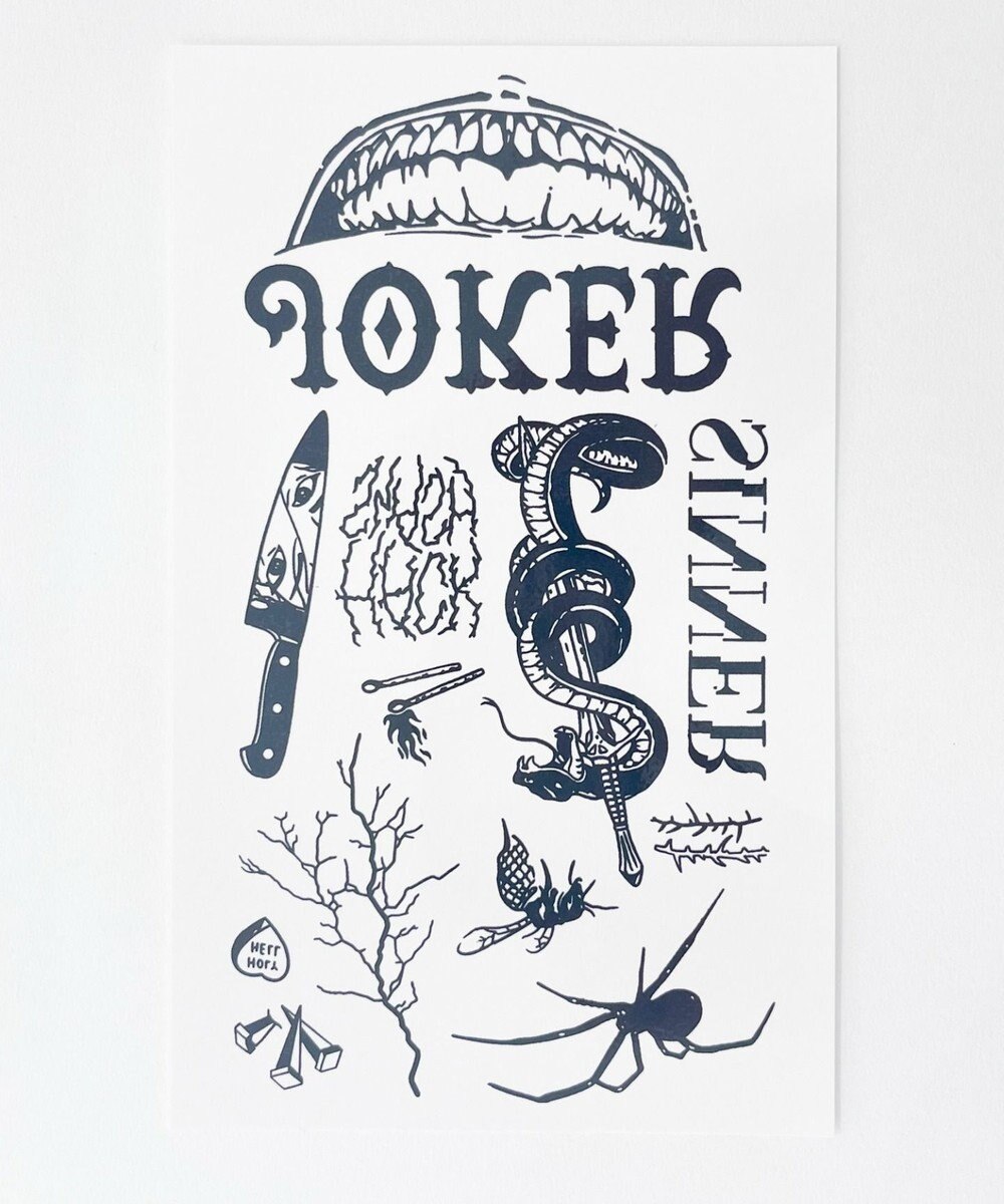 WEGO セットタトゥーシールB 