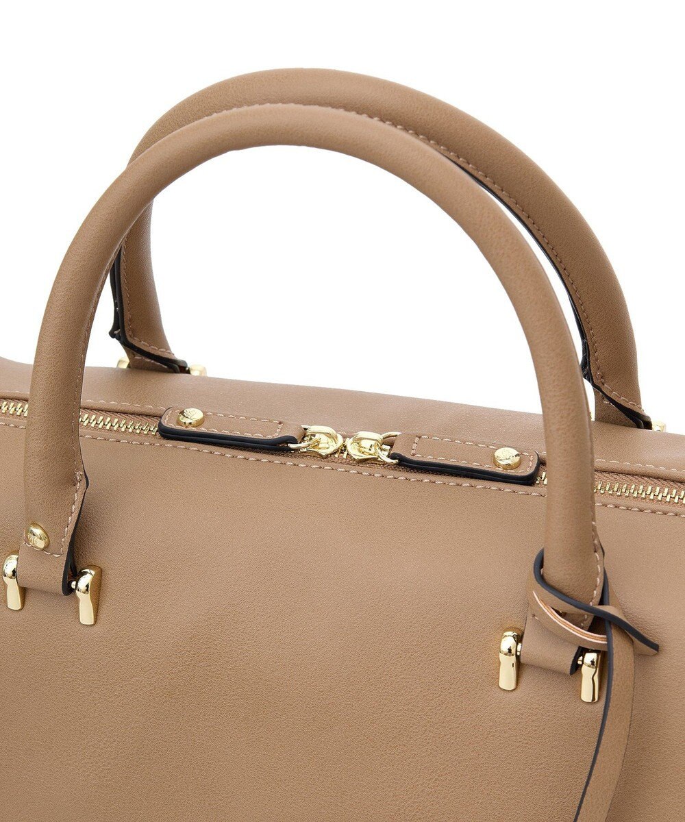 Maison de FLEUR マットワイドボストンバッグ 