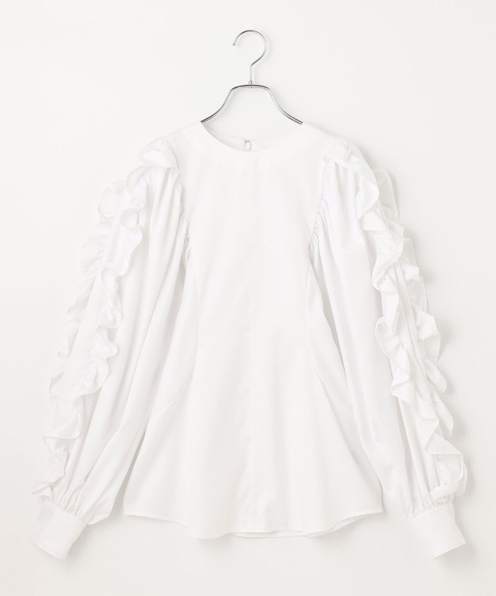 #Newans 【ANSWER for ファッショニスタ】フリルスリーブブラウス 