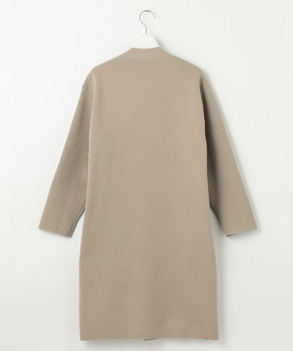 自由区 【洗える】ドライコットンハイゲージニット アウター 