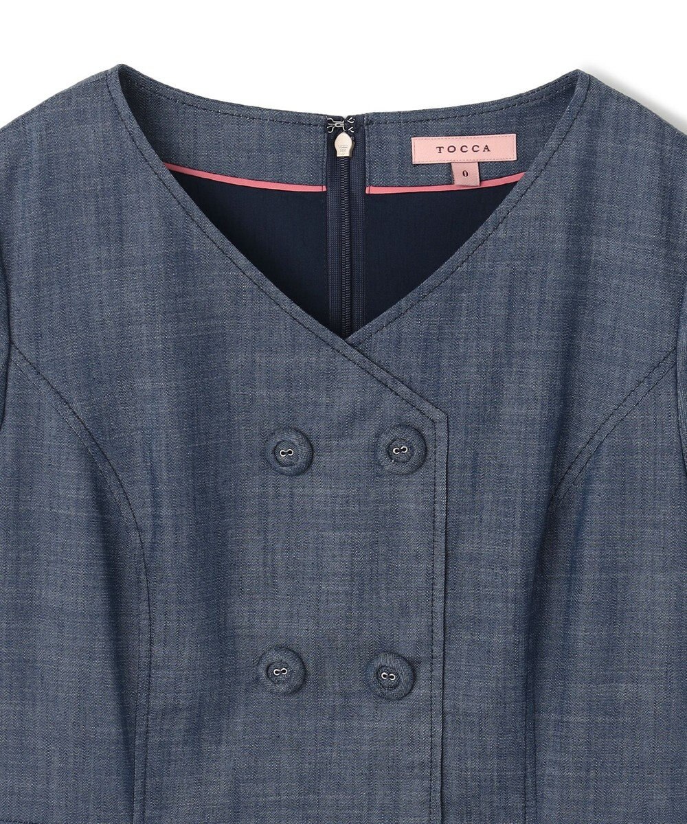 TOCCA 【消臭・洗える】DENIM LADY ドレス 