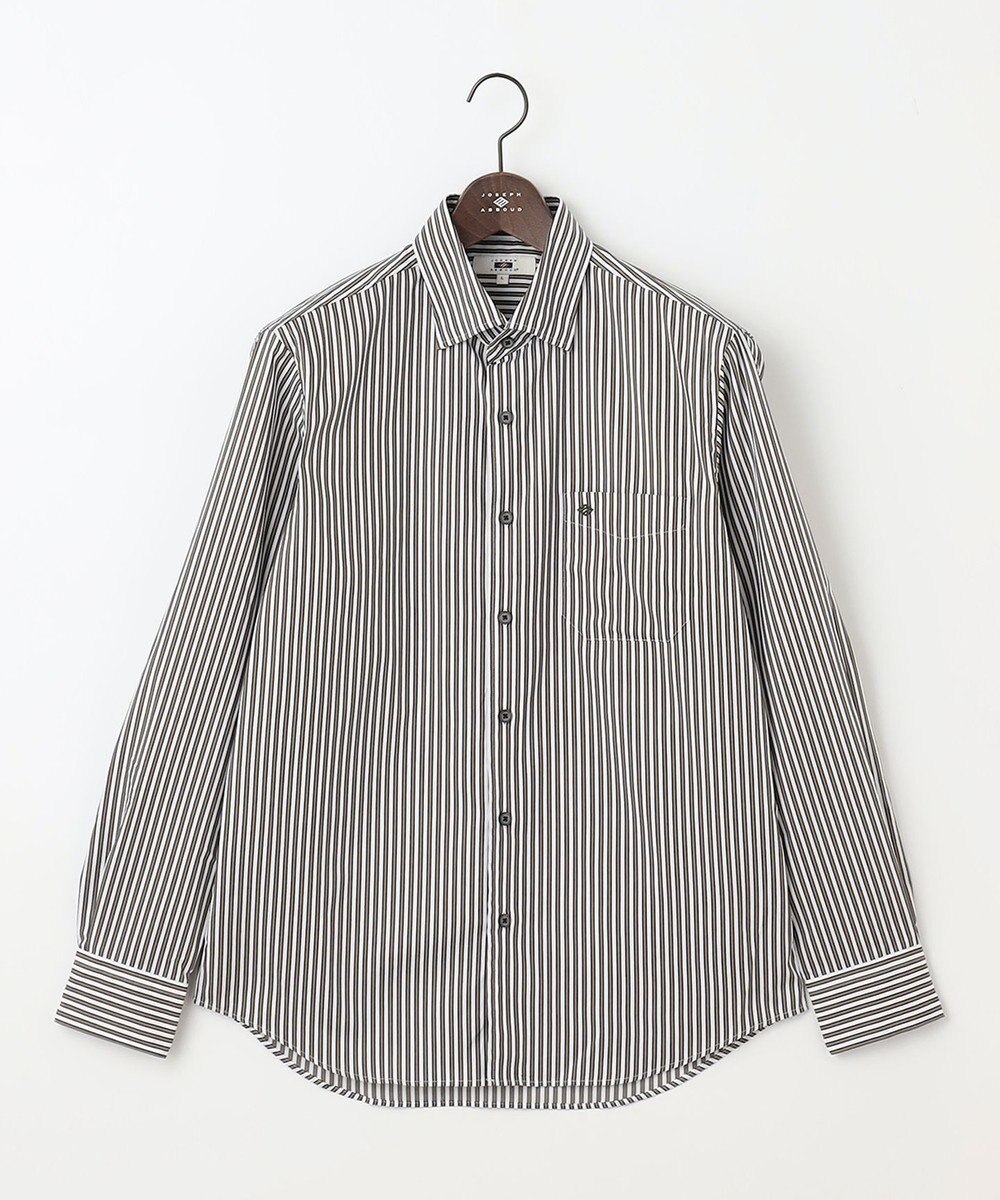 JOSEPH ABBOUD スト レッチストライプシャツ 