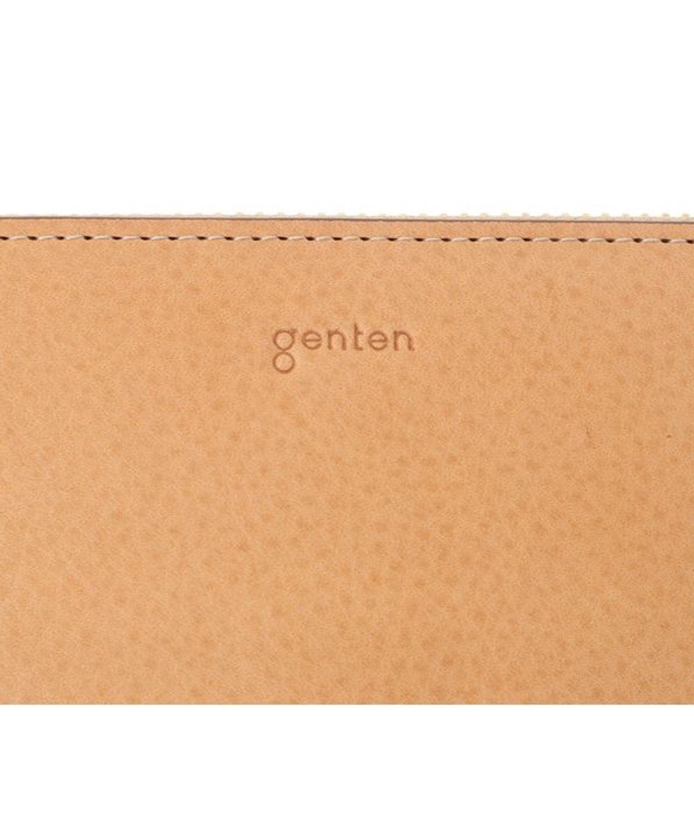 genten クオイオ Lファスナー長財布 