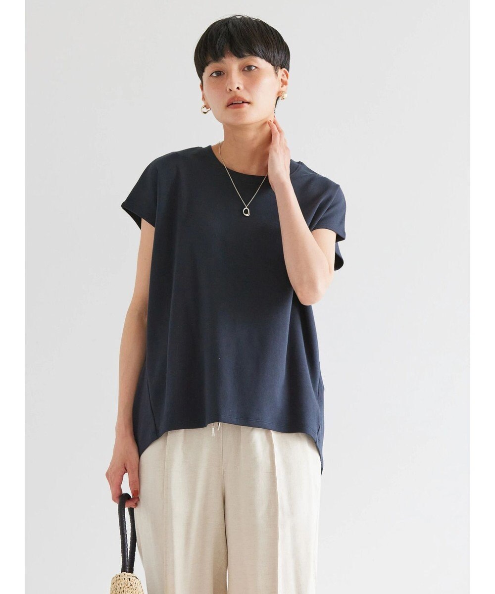 AMERICAN HOLIC キレイＣｏｔｔｏｎフレンチスリーブカットプルオーバー 