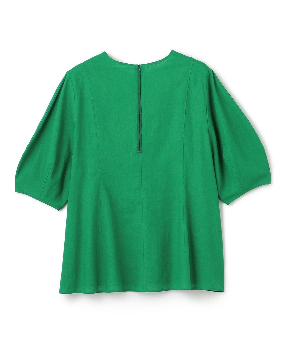 UNFILO リネンレーヨン フォルムブラウス 