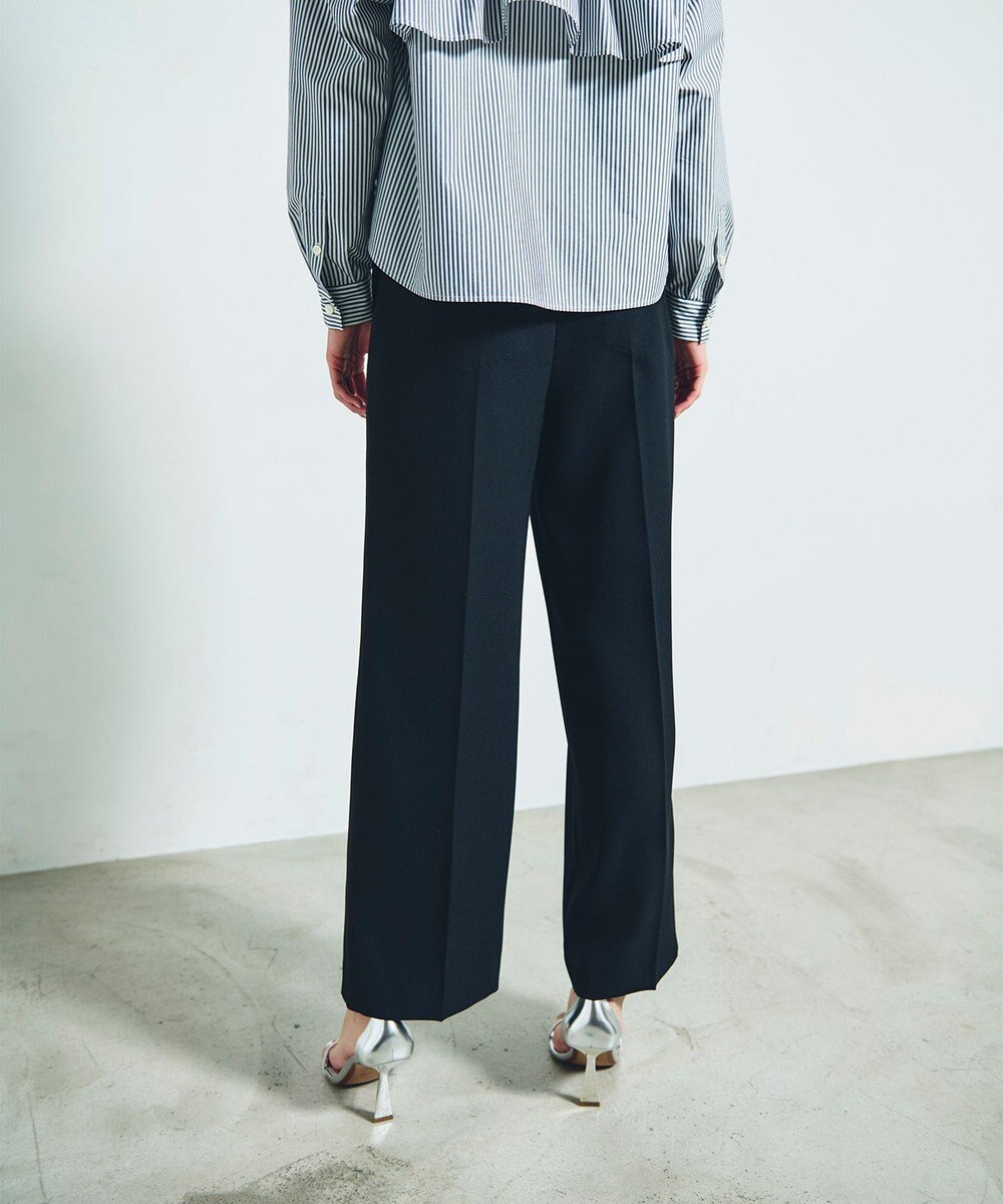 GRACE CONTINENTAL サテンベイカーパンツ 