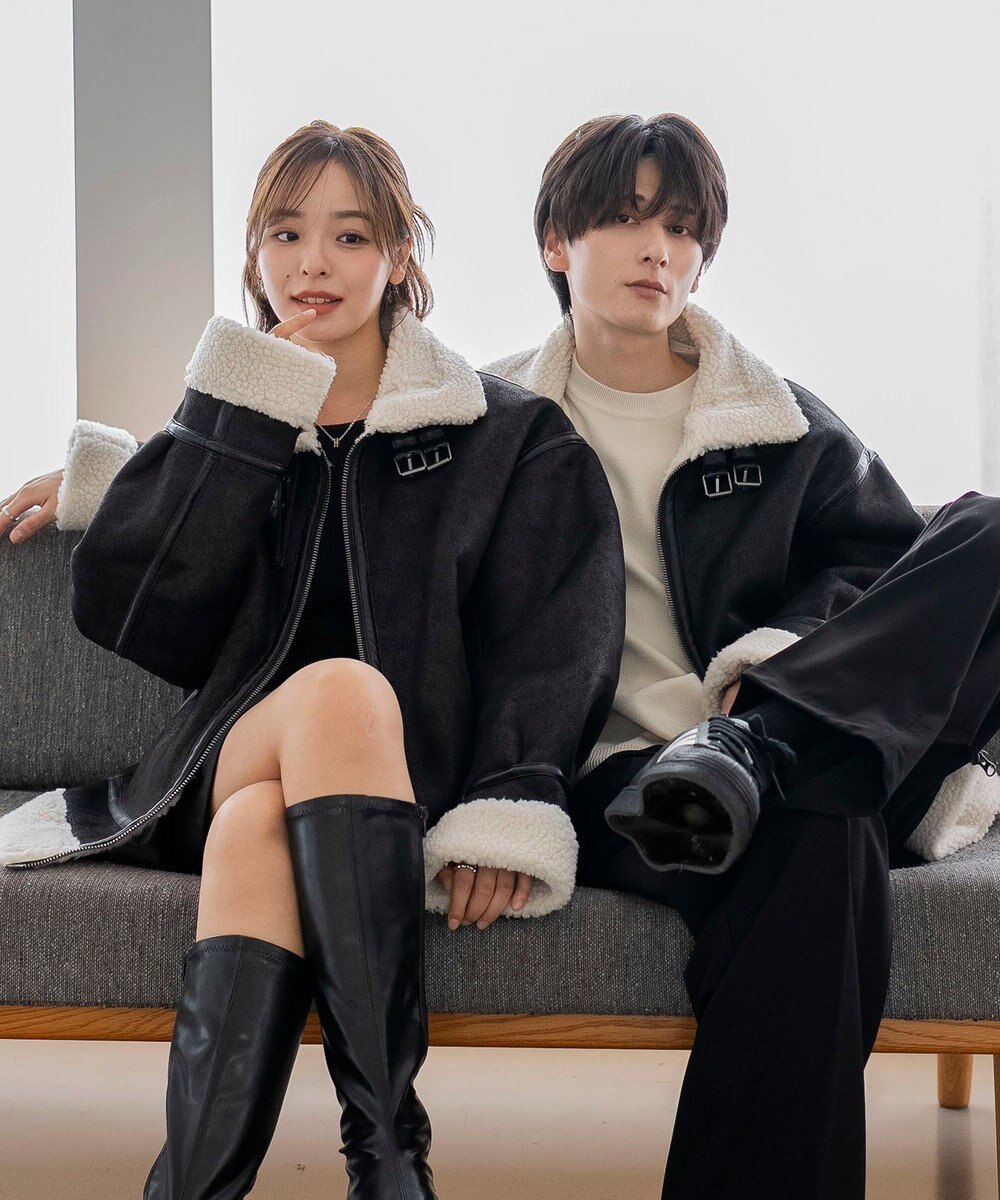 WEGO 【25年秋冬新作/ユニセックス着用ITEM/MLサイズ展開】B－3ジャケット 