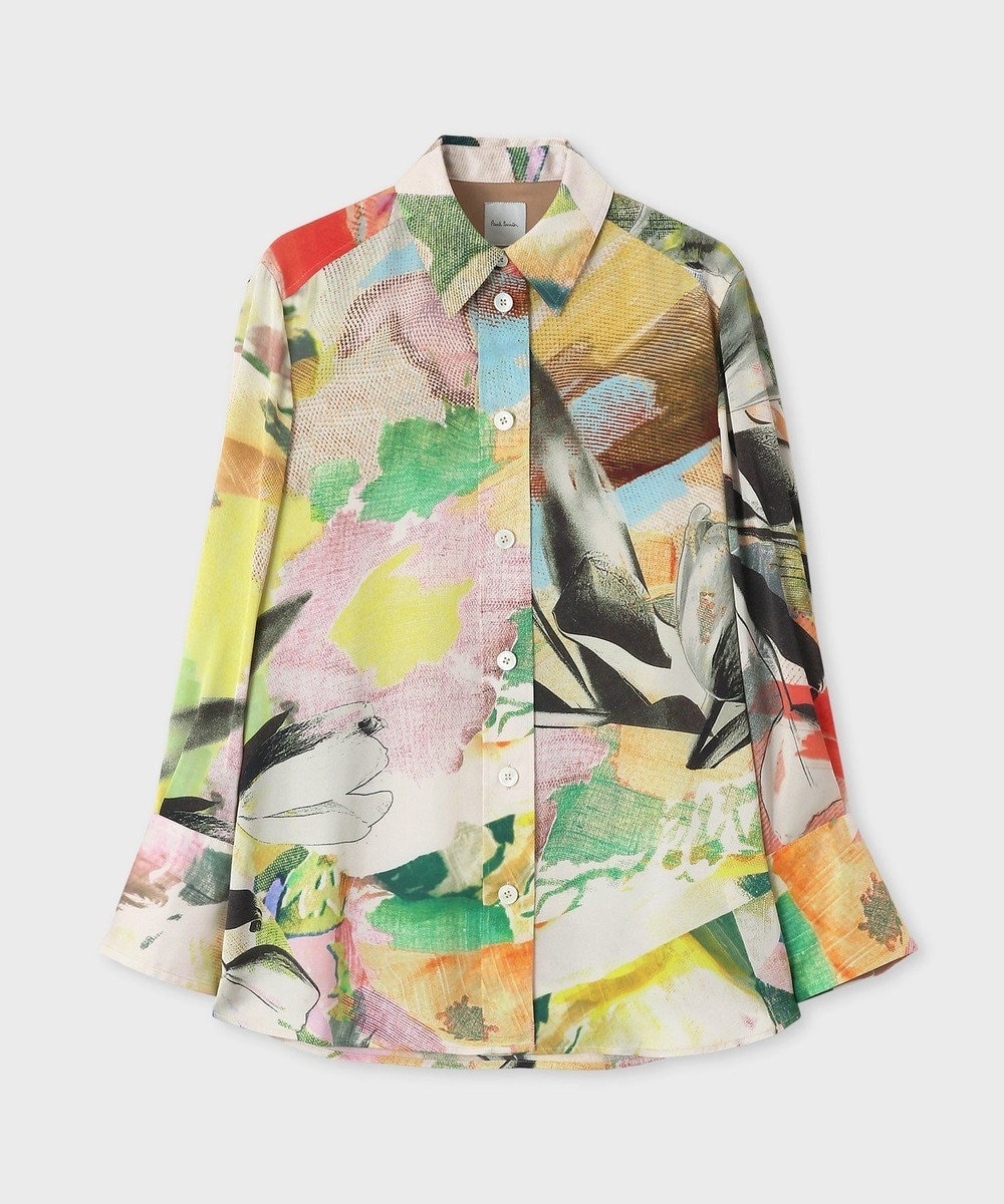 洗える】Fabric Floral Collage シャツ / Paul Smith | ファッション 