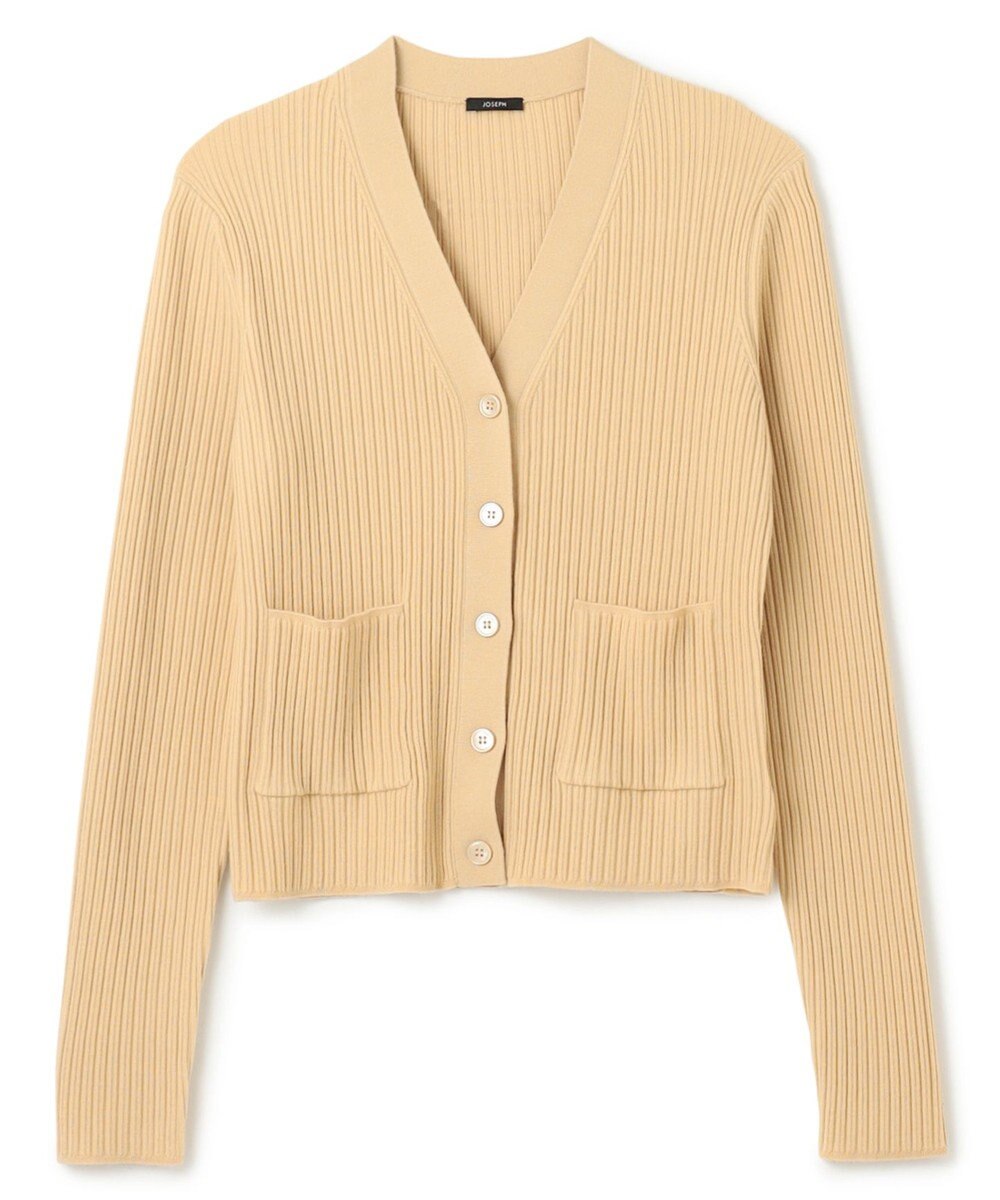 JOSEPH ファインリブメリノス　カーディガン 