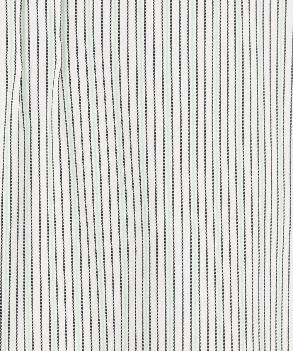 J.PRESS LADIES S 【洗える】BEZコットンナイロン ストライプ ピンタック ブラウス 