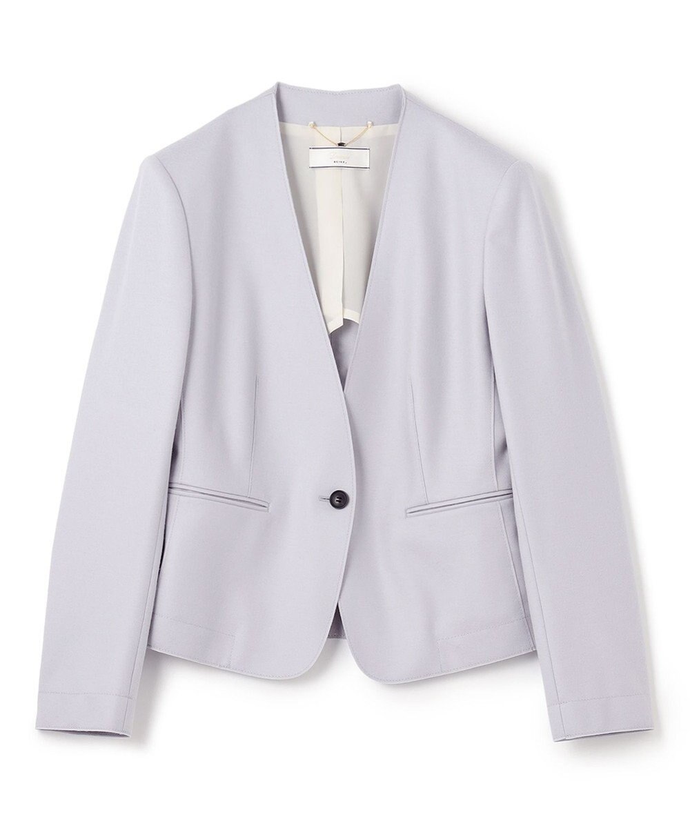 BEIGE， 【S-size】CORBY / ノーカラージャケット 