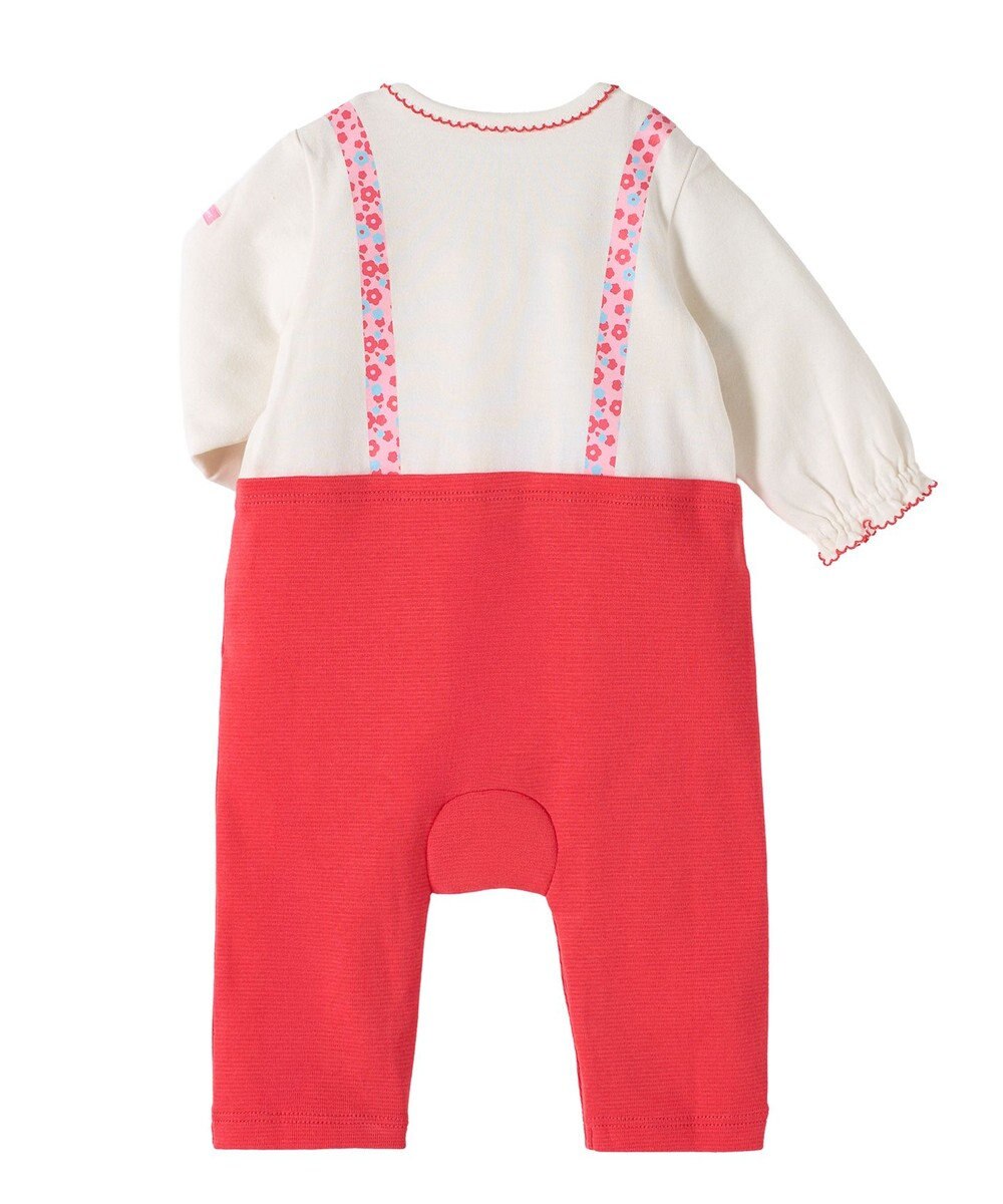 MIKI HOUSE HOT BISCUITS 【70-80cm】キャビットサスペンダーカバーオール 