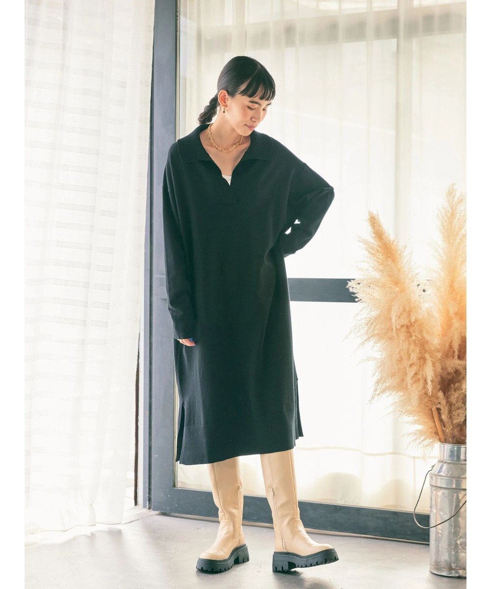 衿付きニットワンピース American Holic ファッション通販 公式通販 オンワード クローゼット 衿付きニットワンピース American Holic ファッション通販 公式通販 オンワード クローゼット