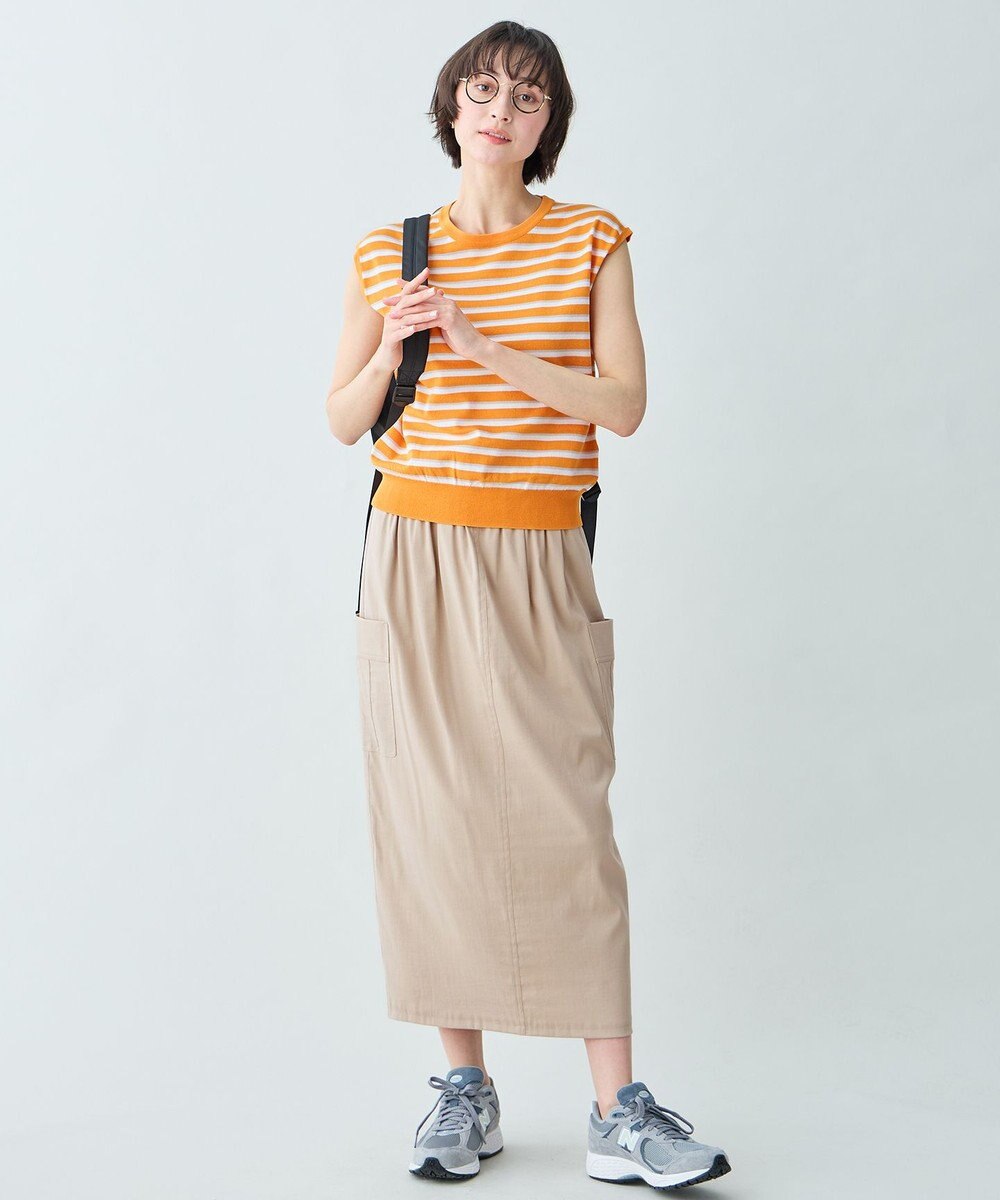 ANY ツインニットセット（ノースリーブニット＋カーディガン） 