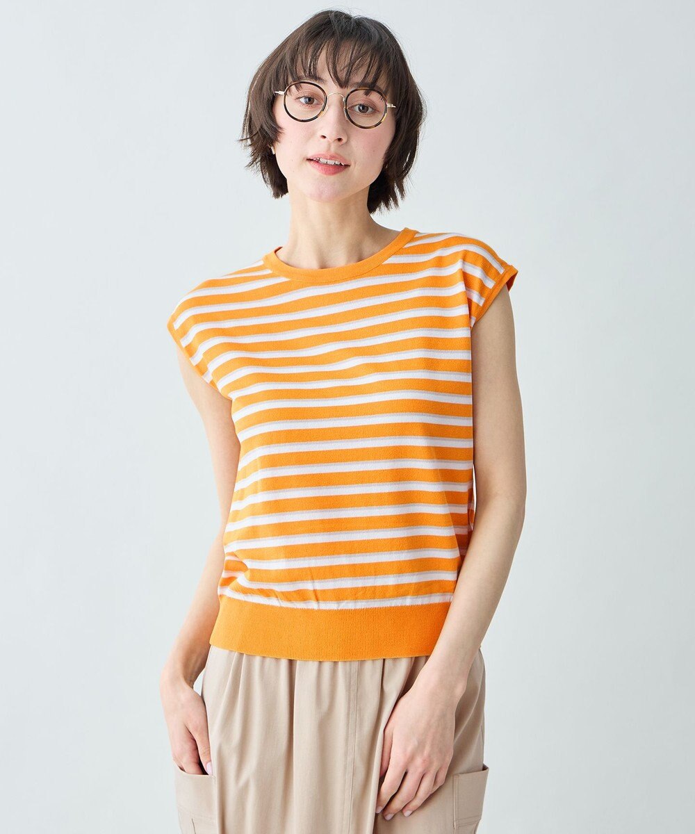 ANY ツインニットセット（ノースリーブニット＋カーディガン） 