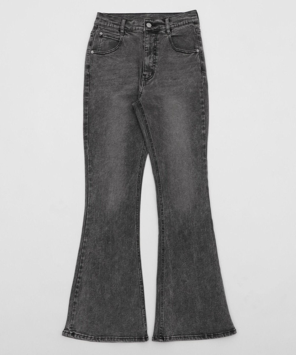 WEGO ストレッチフレアデニムパンツ 