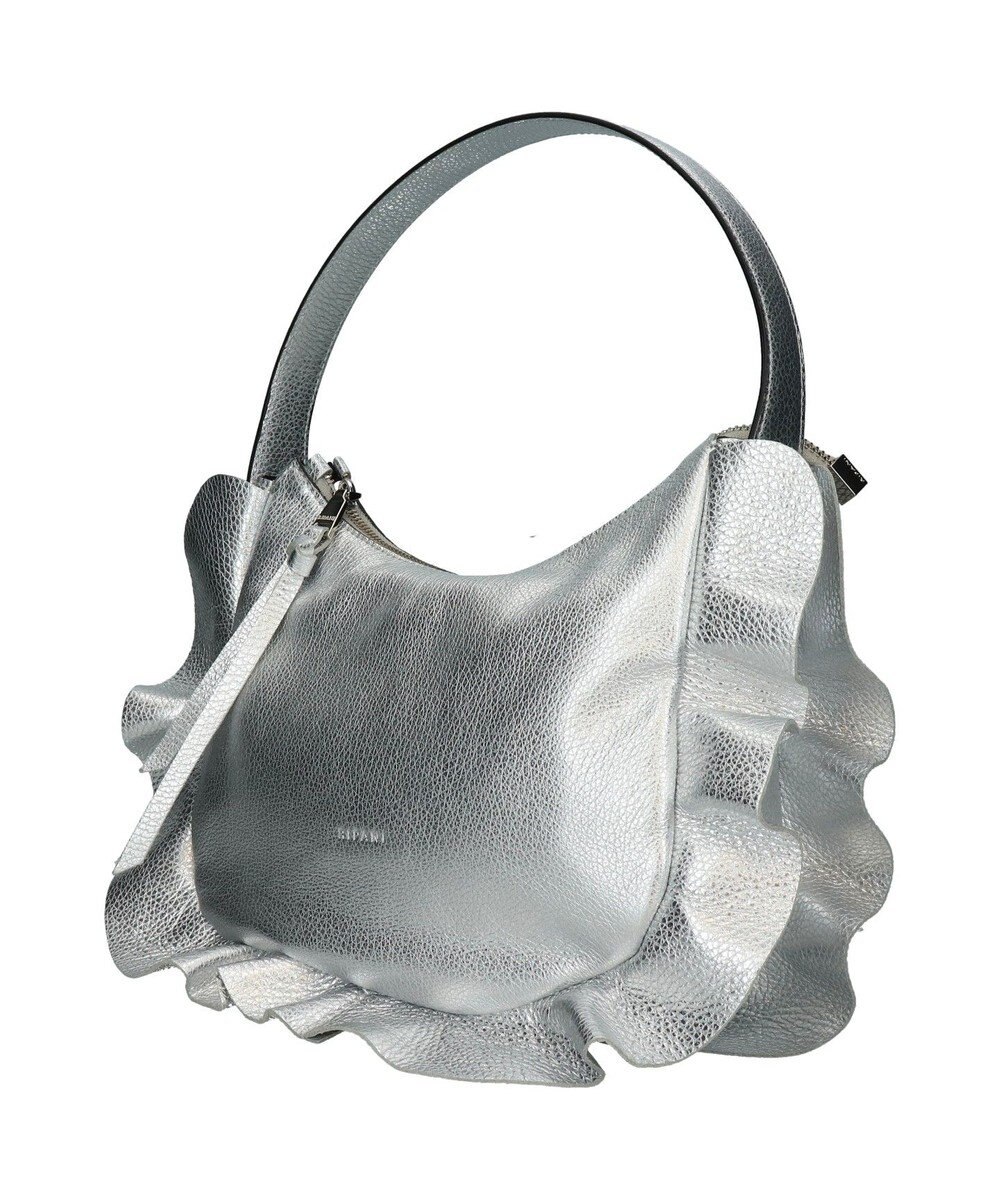 INTER-CHAUSSURES 【RIPANI】サイドフリルホーボーバッグ・ミディ 