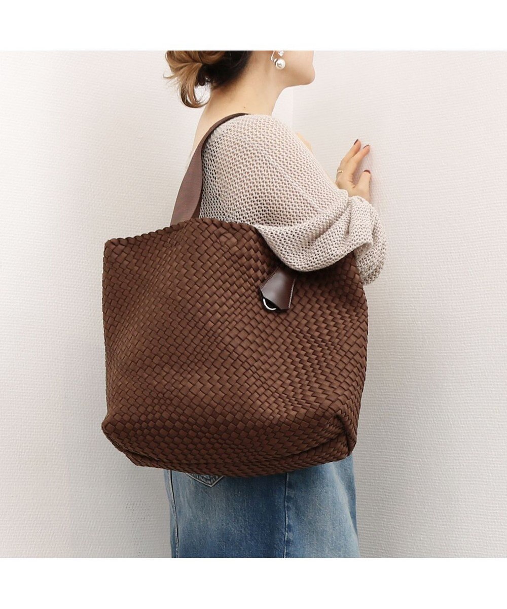 UNBILLION カシュカシュ cachecache / ネオプレーンメッシュビッグトートバッグ 