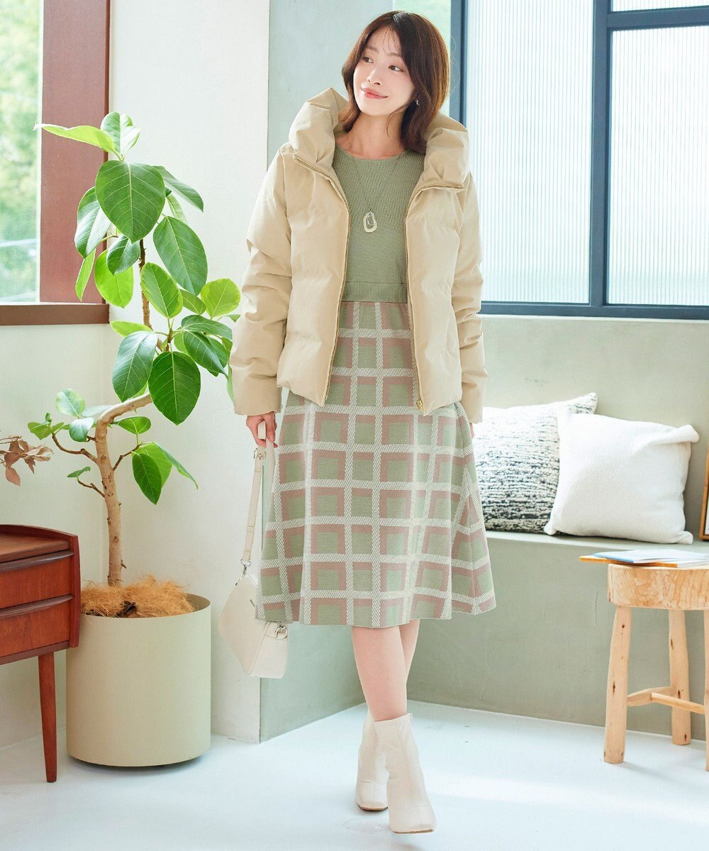 Tiaclasse 【安田美沙子さん着用・新色追加】シームレスダウンコート 