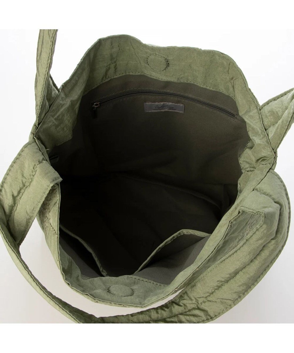 UNBILLION カシュカシュ cachecache / オルテガ柄キルト肩入れトートバッグ 