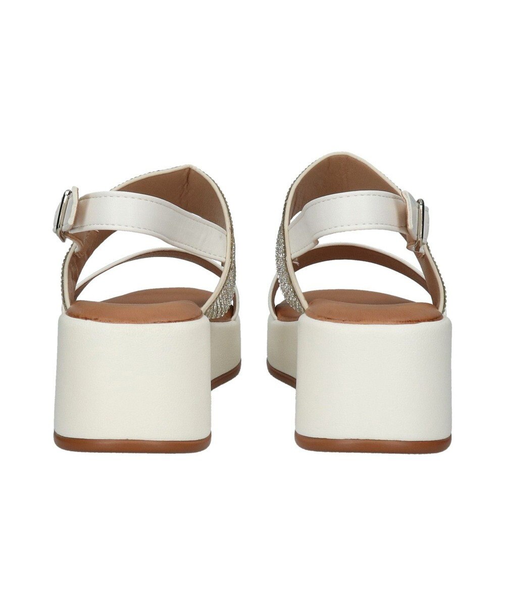 Bridget Birkin 【Bridget Birkin】キラキラバンドウェッジサンダル 