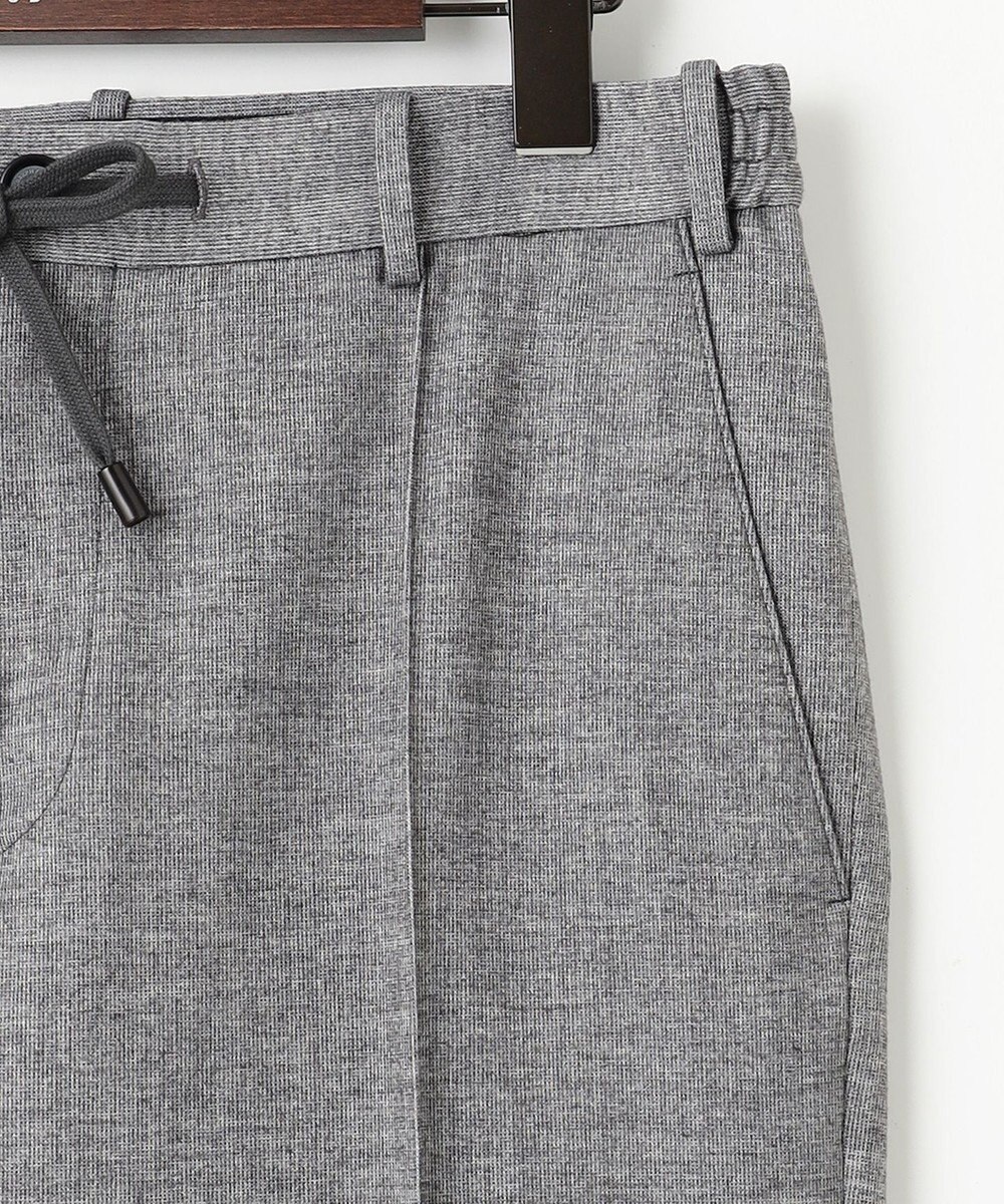 JOSEPH ABBOUD 【ウエストも伸びる！/ストレッチ/弱撥水】フランネルジャージ コンフォートパンツ 