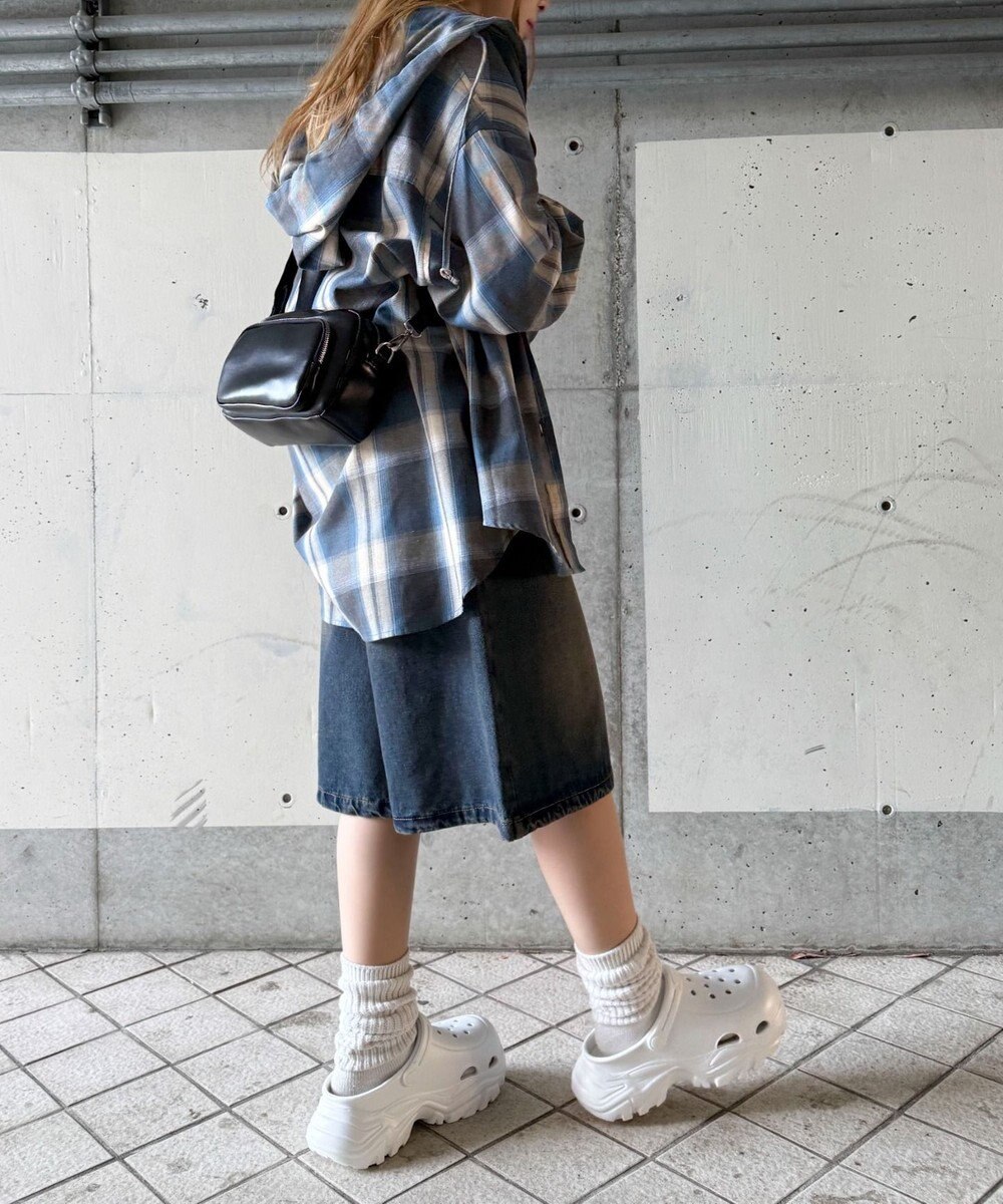 WEGO サークルポーチ付きスクエアショルダー 