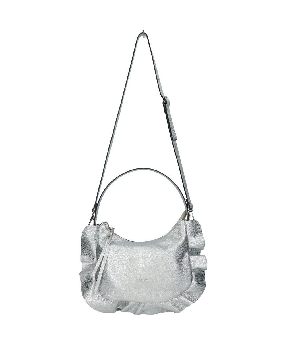 INTER-CHAUSSURES 【RIPANI】サイドフリルホーボーバッグ・ミディ 