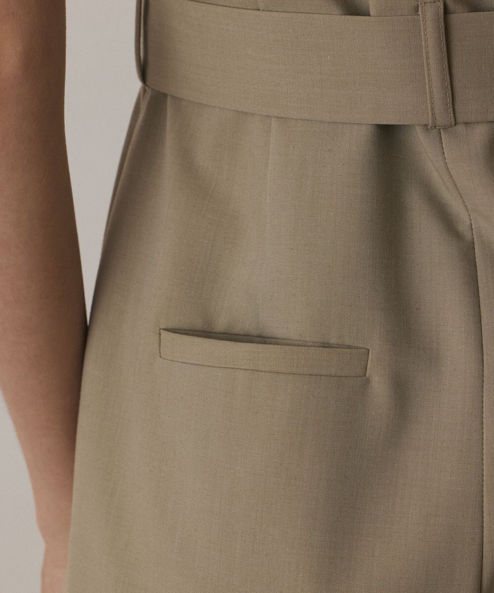 GRACE CONTINENTAL ベルト付サロペット 